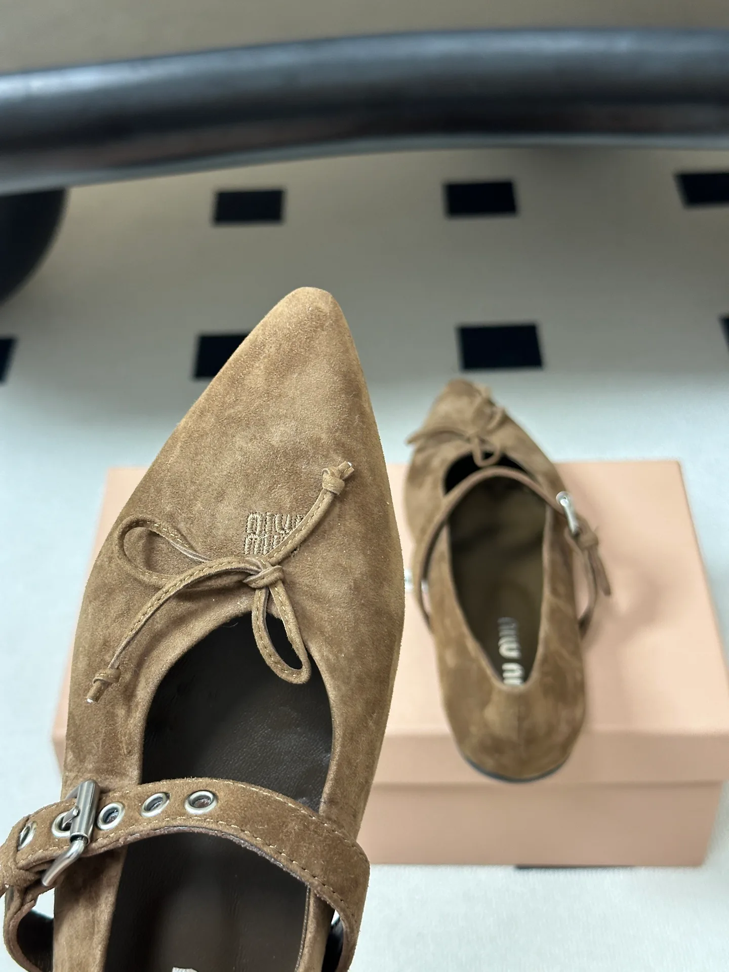 Балетки Женские Miu Miu 18049755