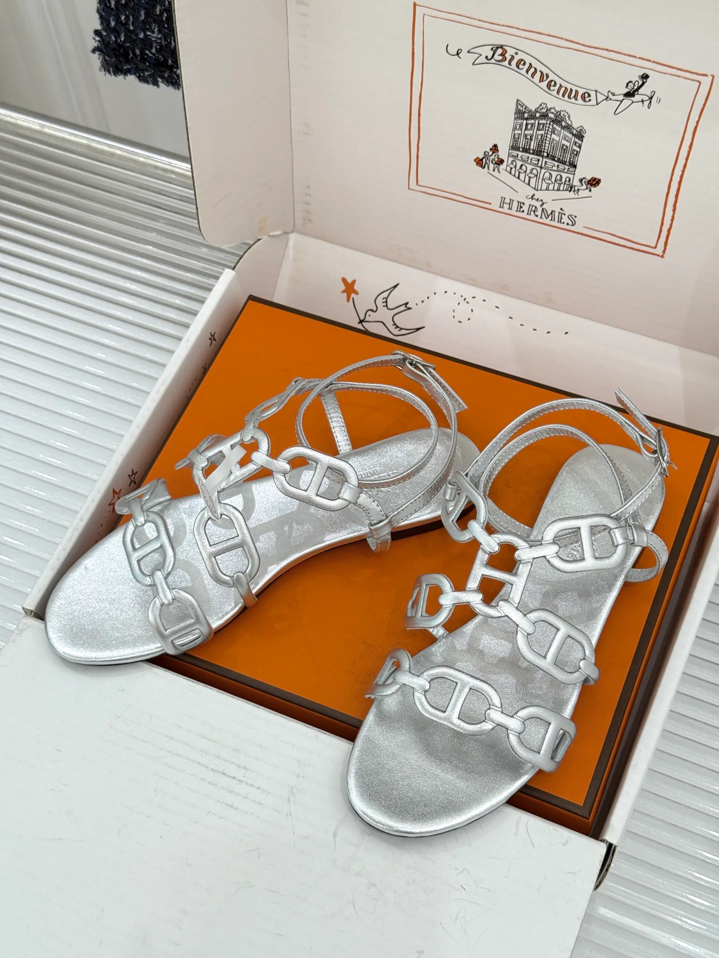 Босоножки Женские Hermes 19577270