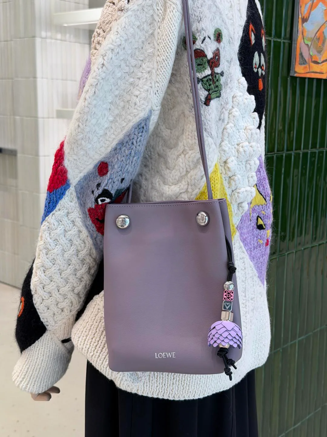 Сумки На Ремне Женские Loewe 690313