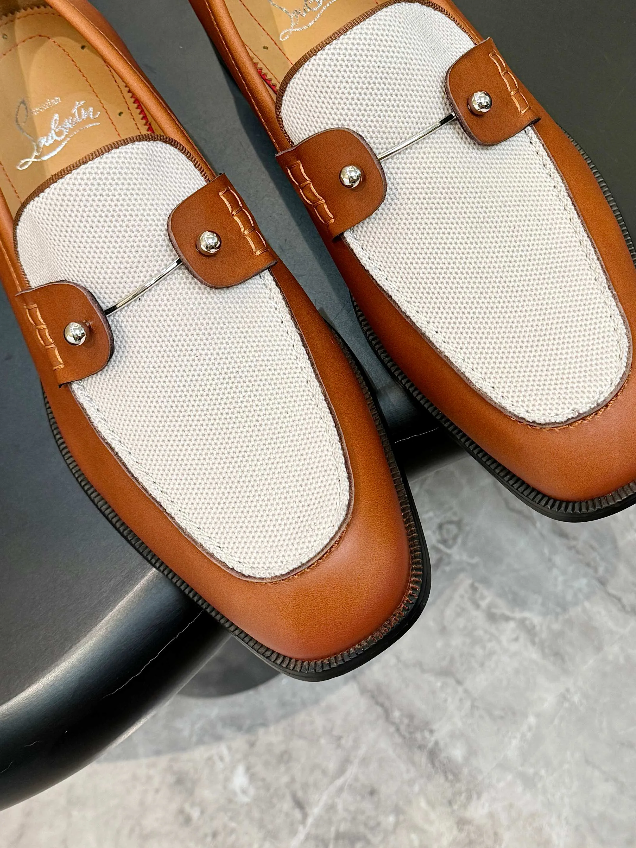 Лоферы И Туфли Мужские Christian Louboutin 18117276