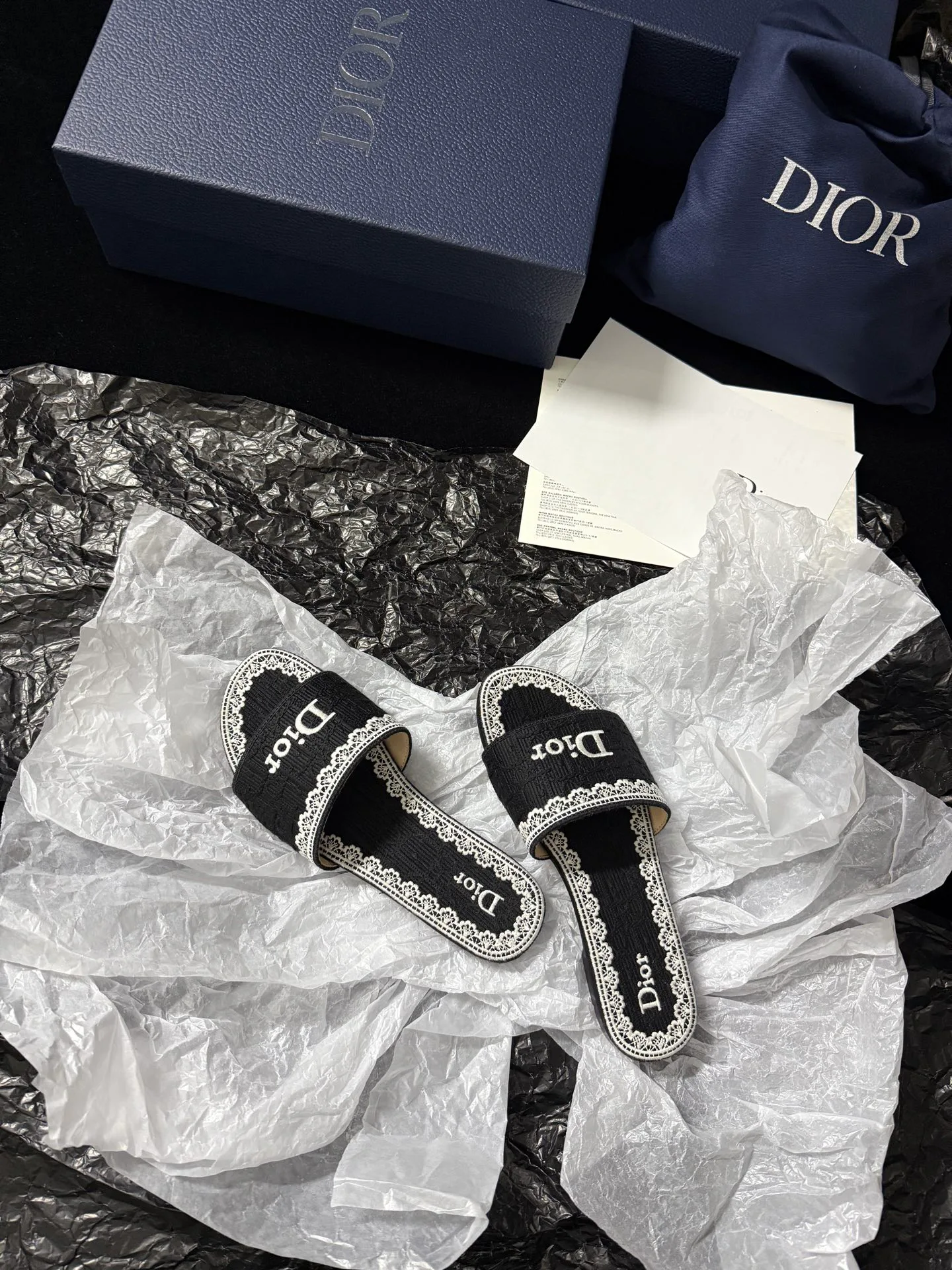 Шлепанцы Женские Christian Dior 578421