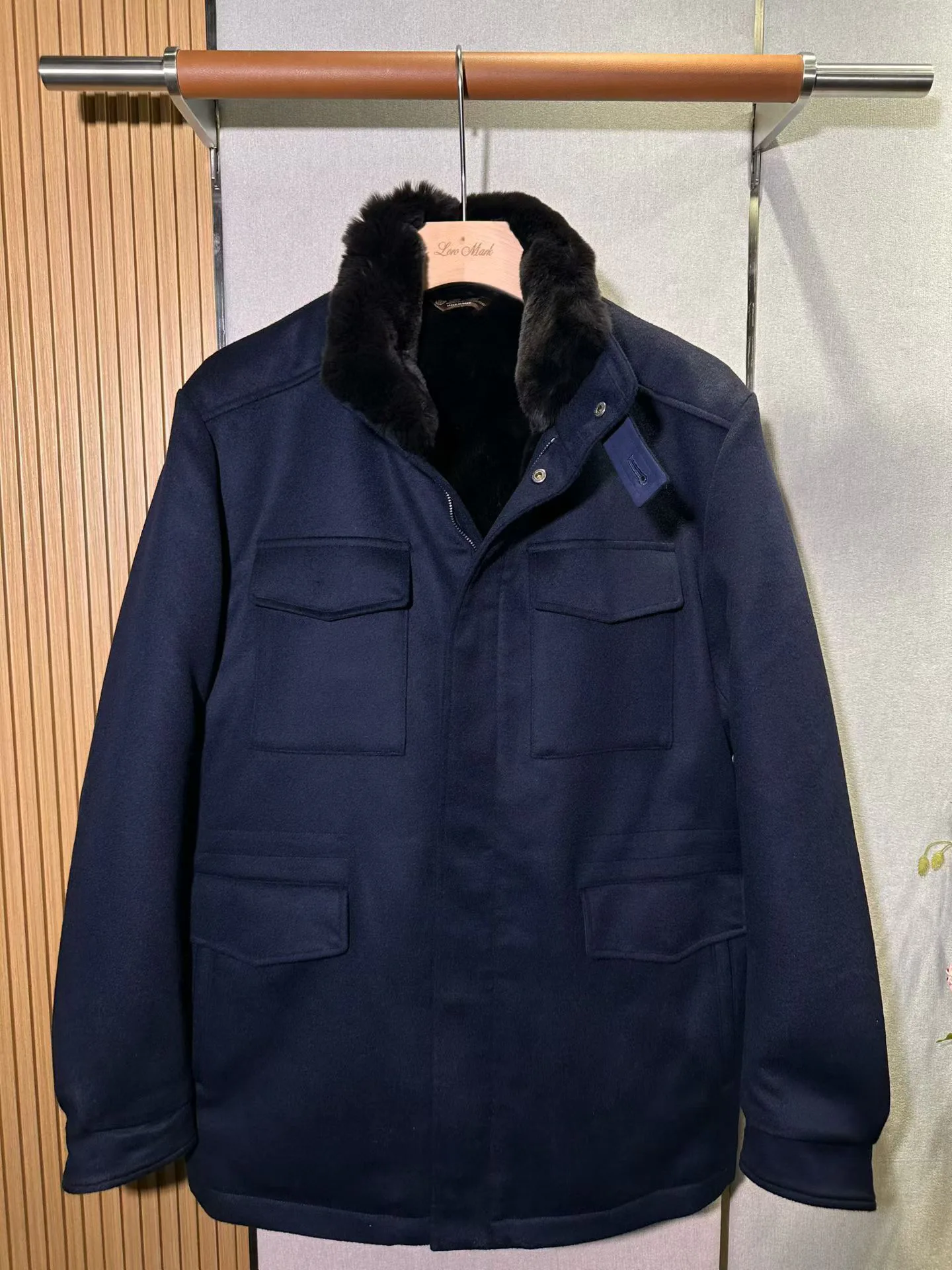 Кожаные Куртки И Дублёнки Мужские Loro Piana 1061837