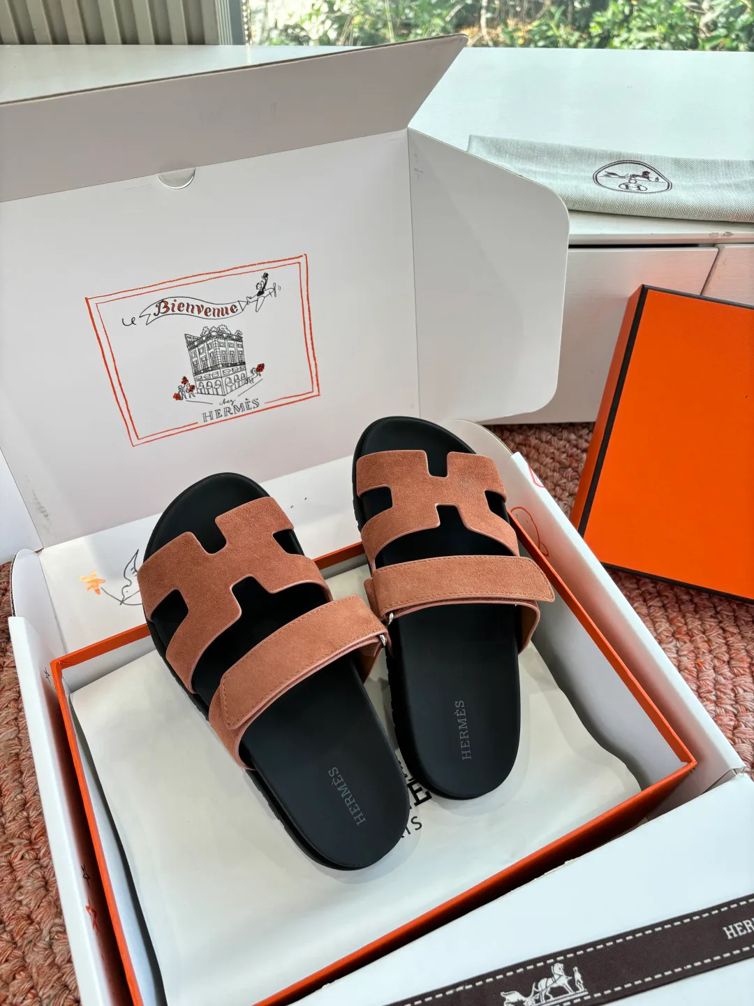 Шлепанцы Женские Hermes 11430349