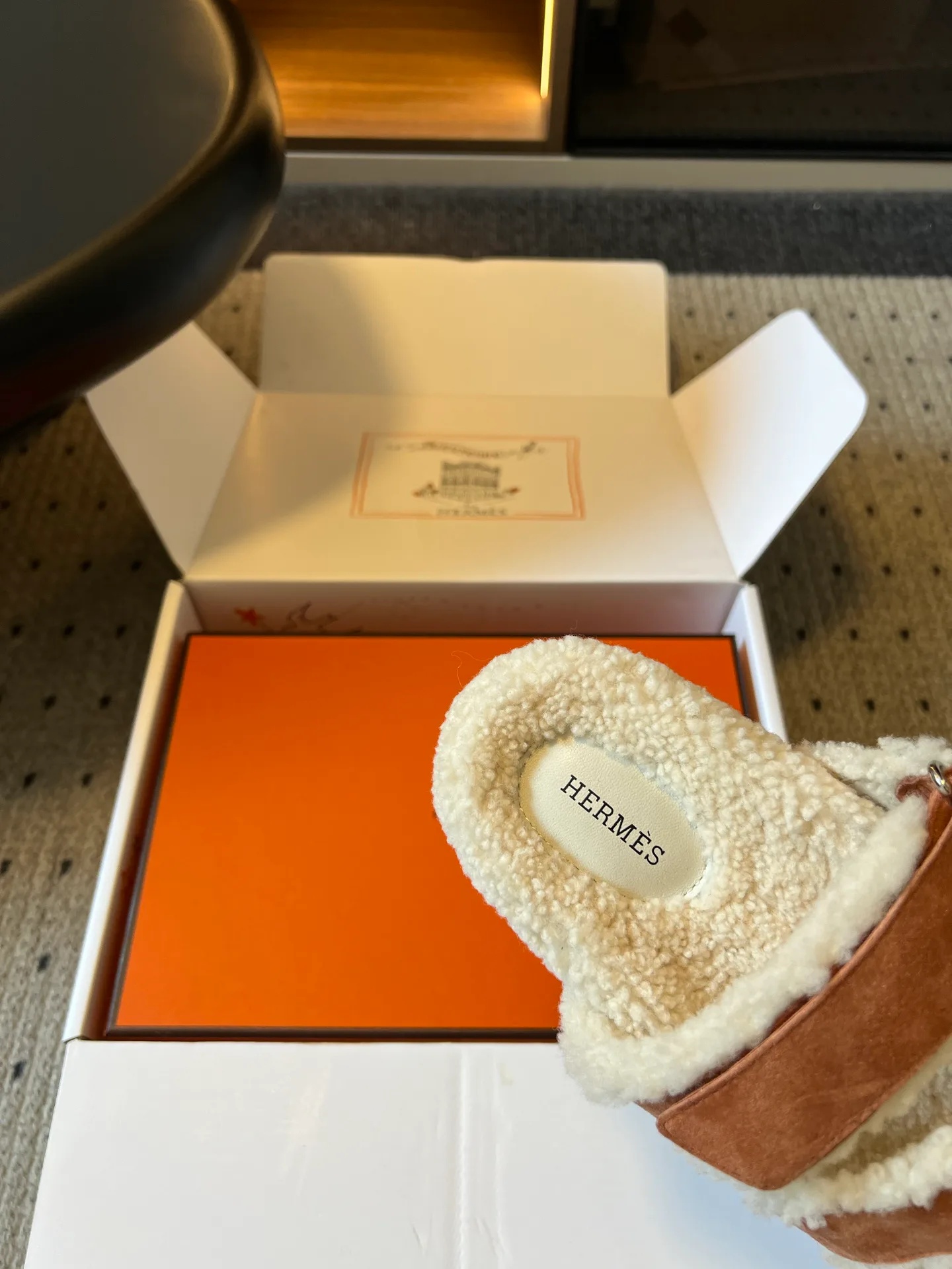 Тапочки Женские Hermes 18142793