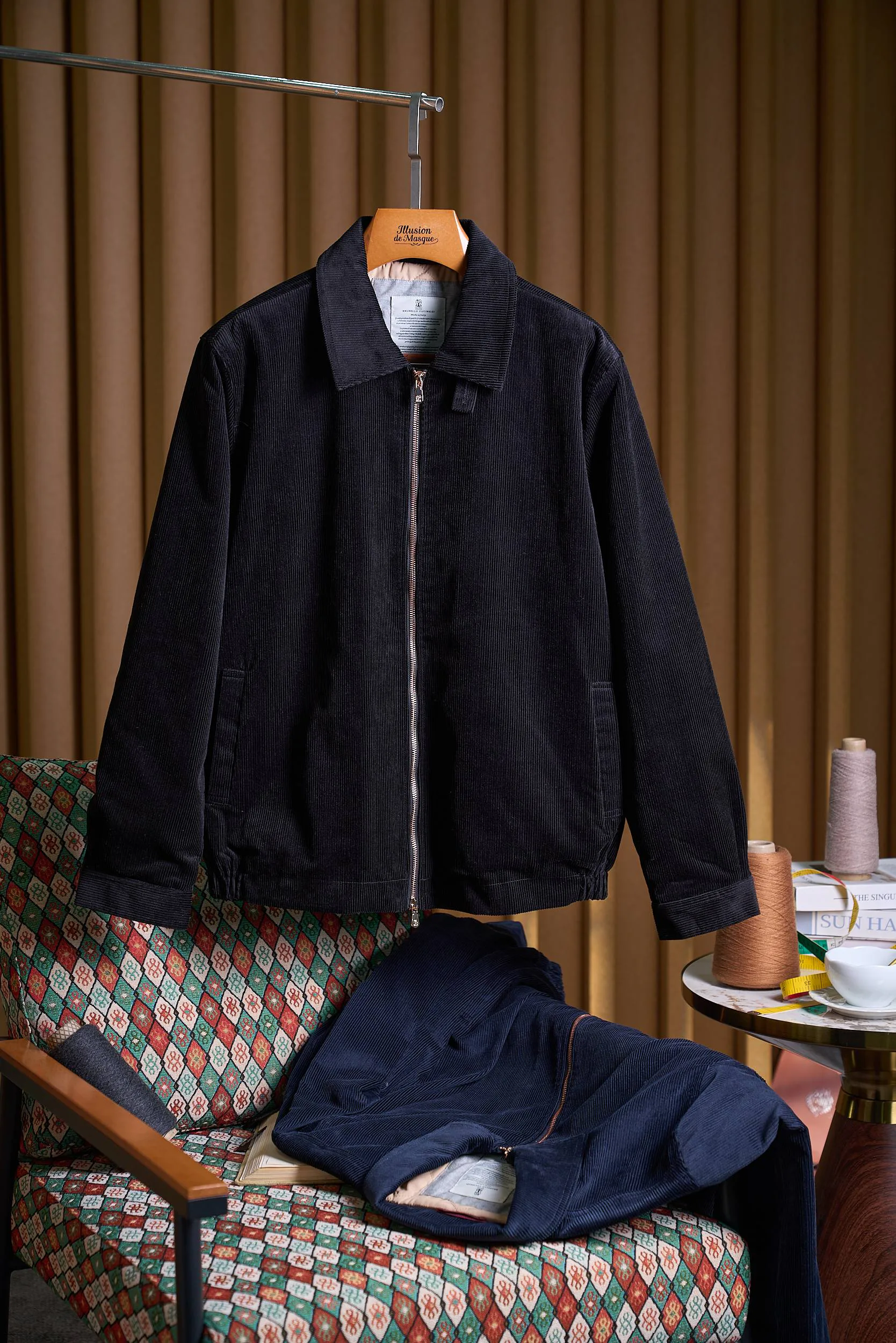 Куртки И Пуховики Мужские Brunello Cucinelli 557932