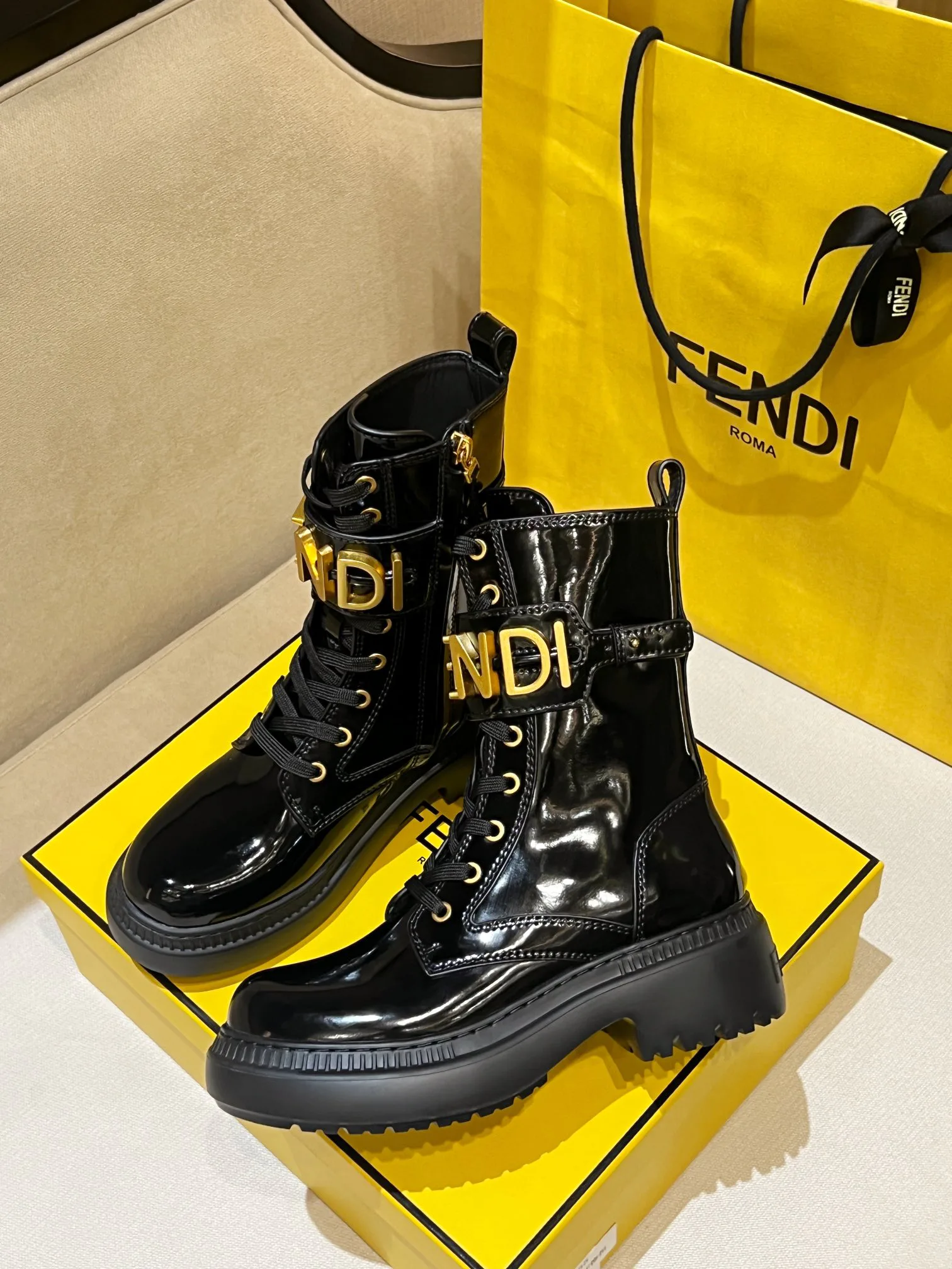 Ботинки Женские Fendi 301498