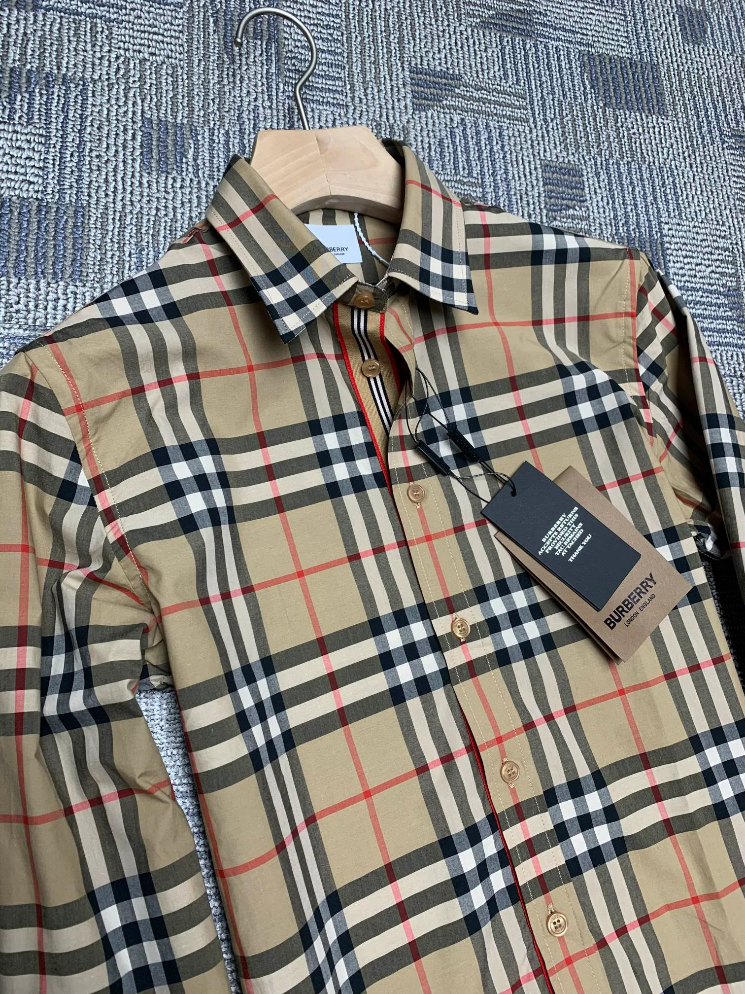 Рубашки Мужские Burberry 17967418
