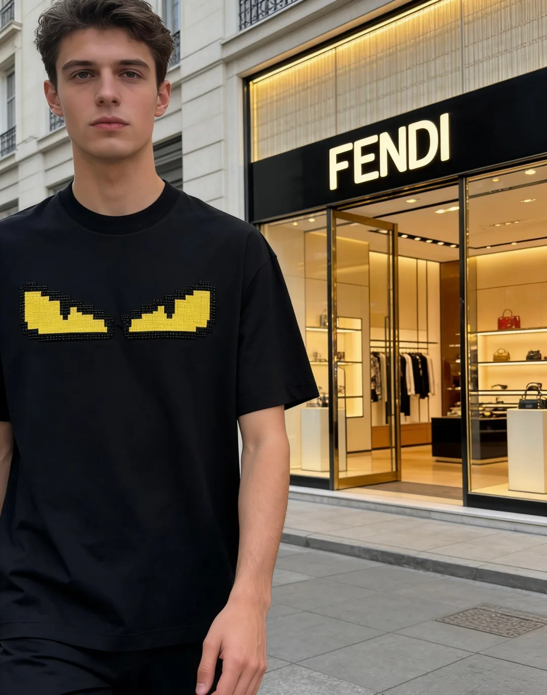 Футболки Мужские Fendi 13442034