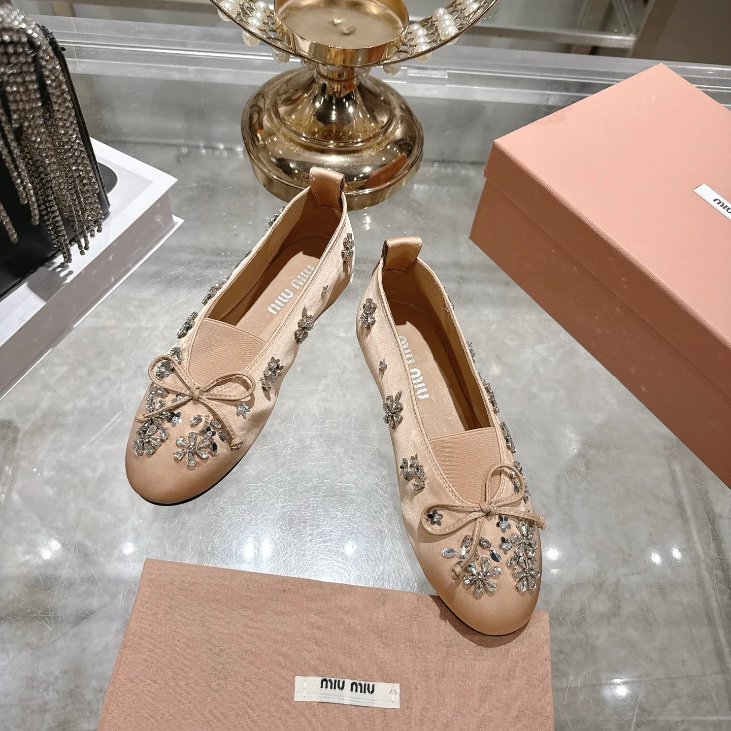 Балетки Женские Miu Miu 11019634