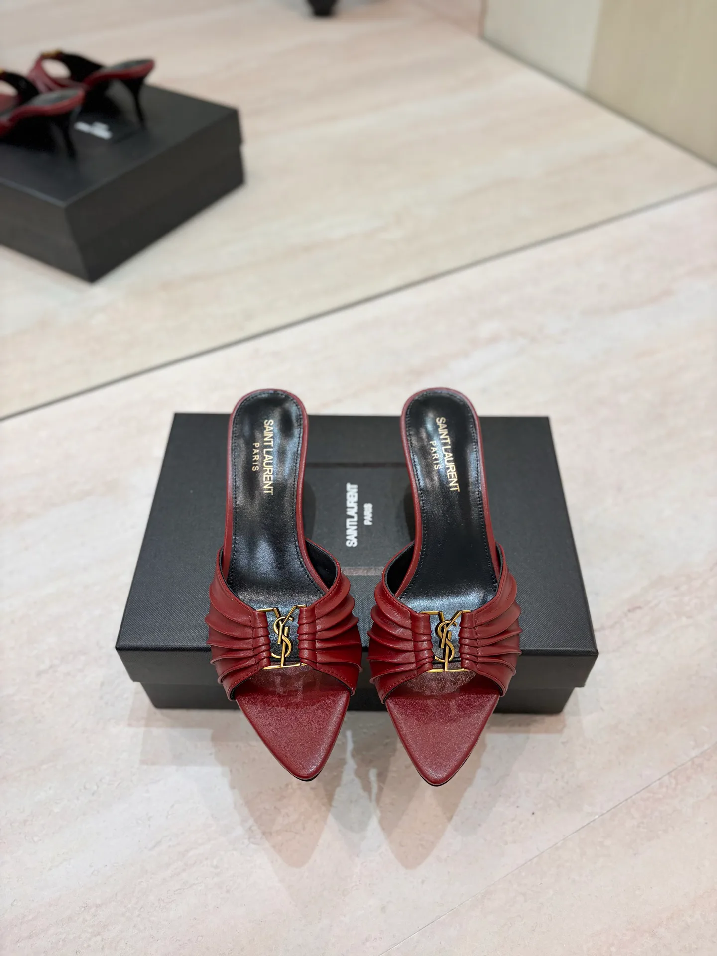Мюли И Сабо Женские Saint Laurent 17476039