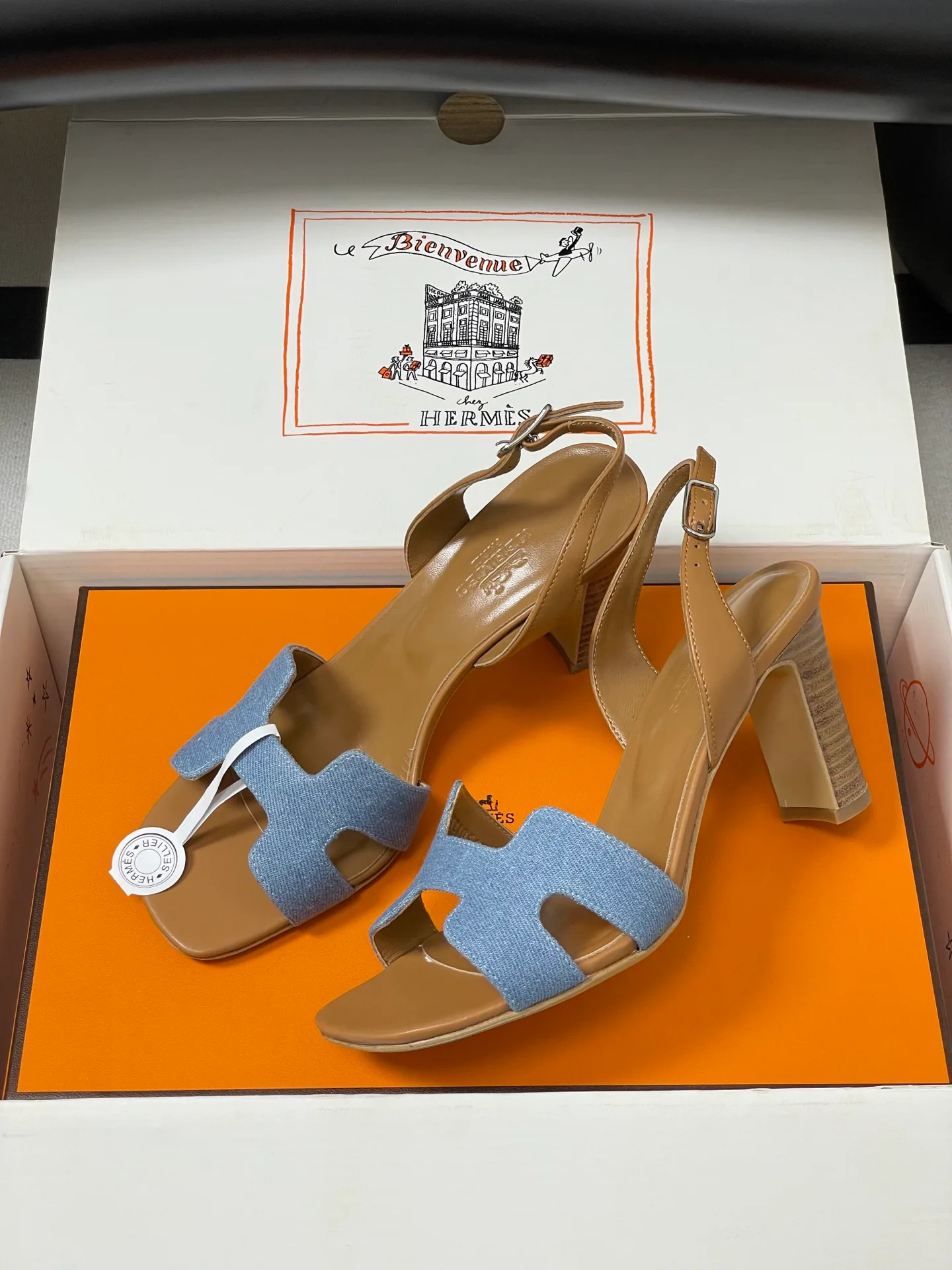 Босоножки Женские Hermes 9182926