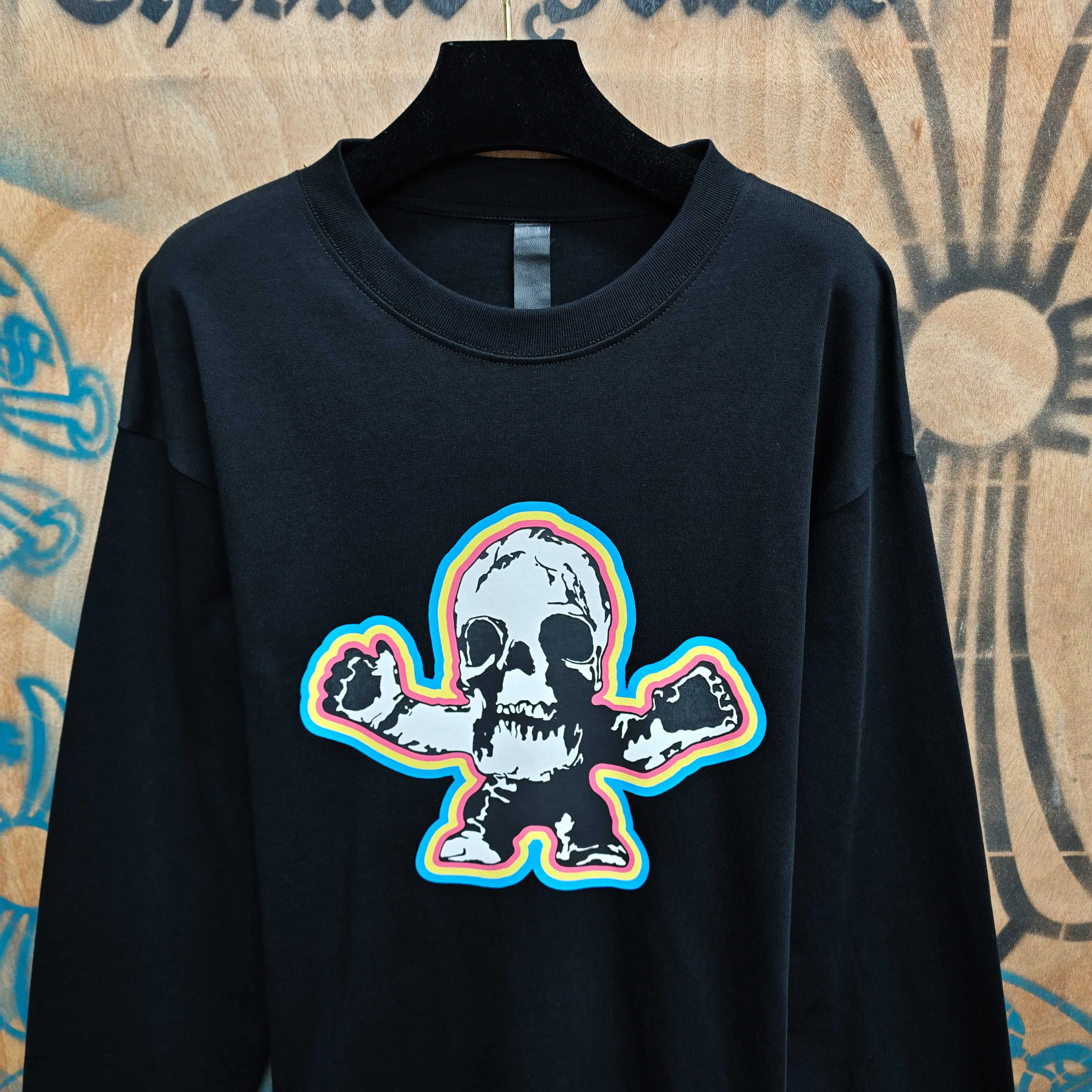 Лонгсливы Мужские Chrome Hearts 11808775