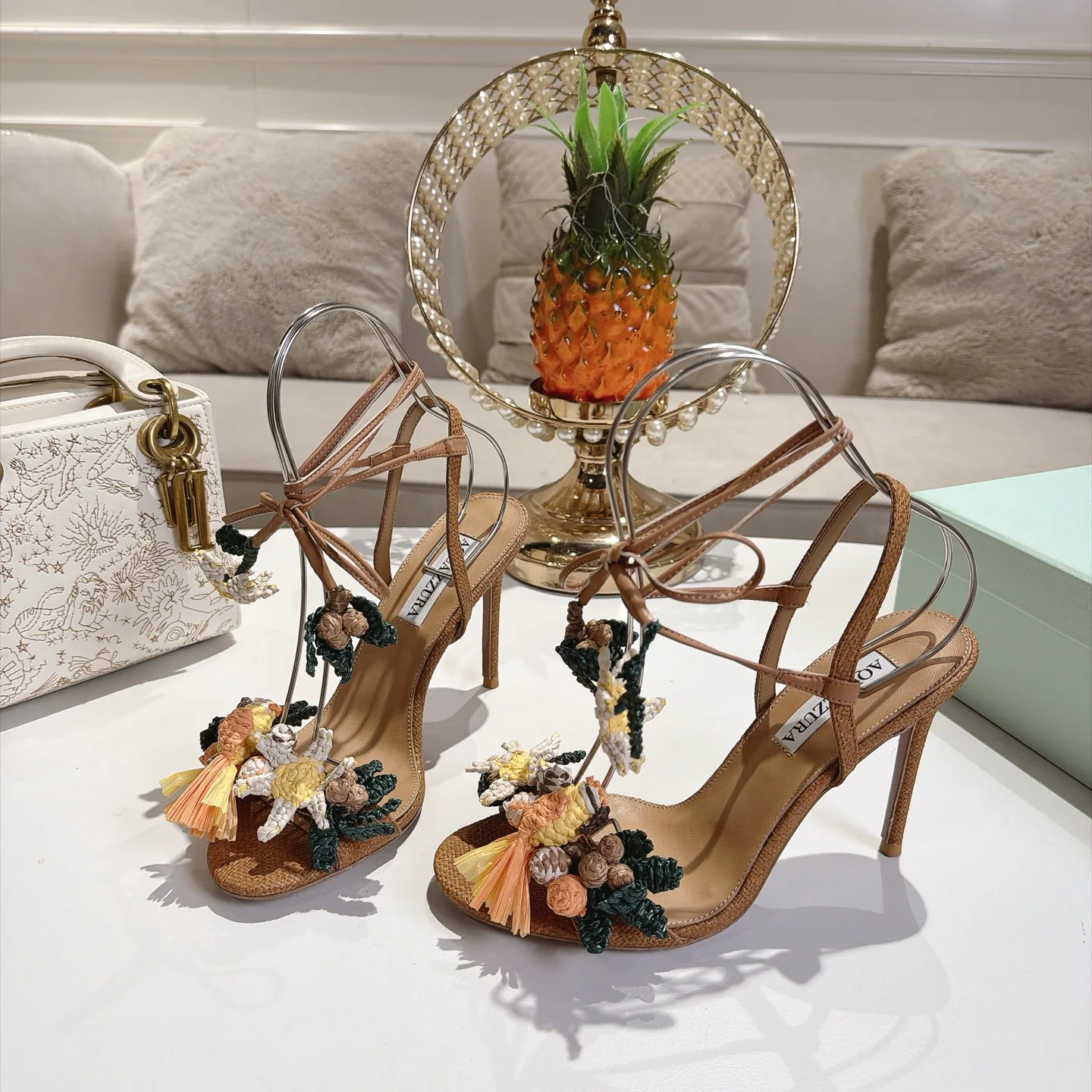 Босоножки Женские Aquazzura 18709042