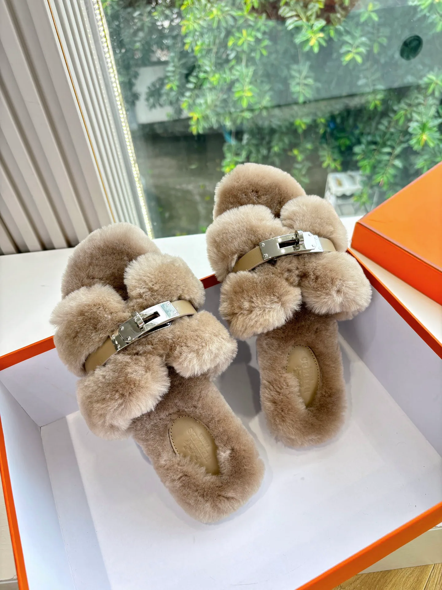 Тапочки Женские Hermes 18053273