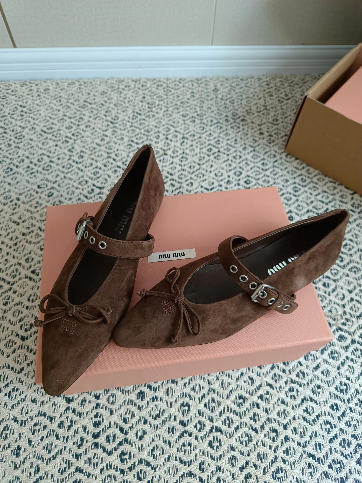 Балетки Женские Miu Miu 19275190