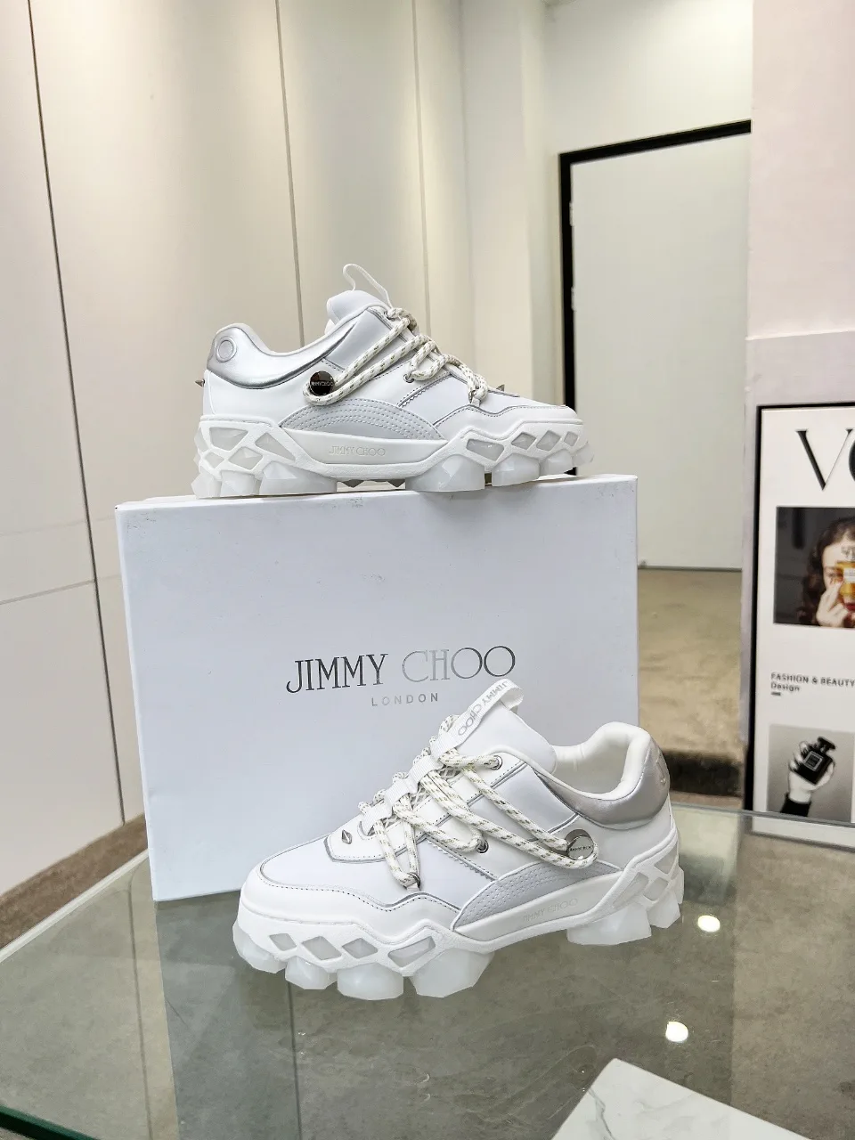 Кроссовки Женские Jimmy Choo 788641