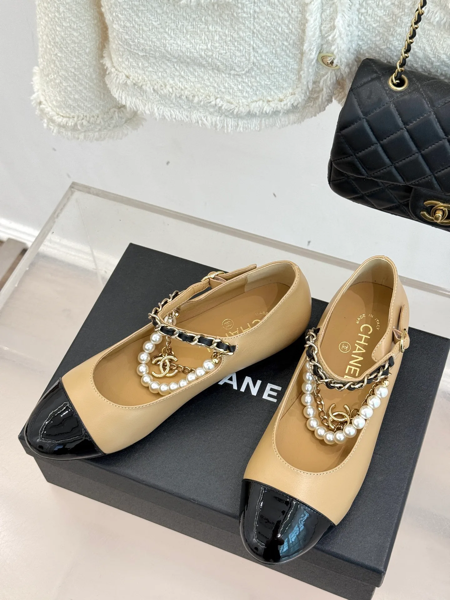 Балетки Женские Chanel 1655326