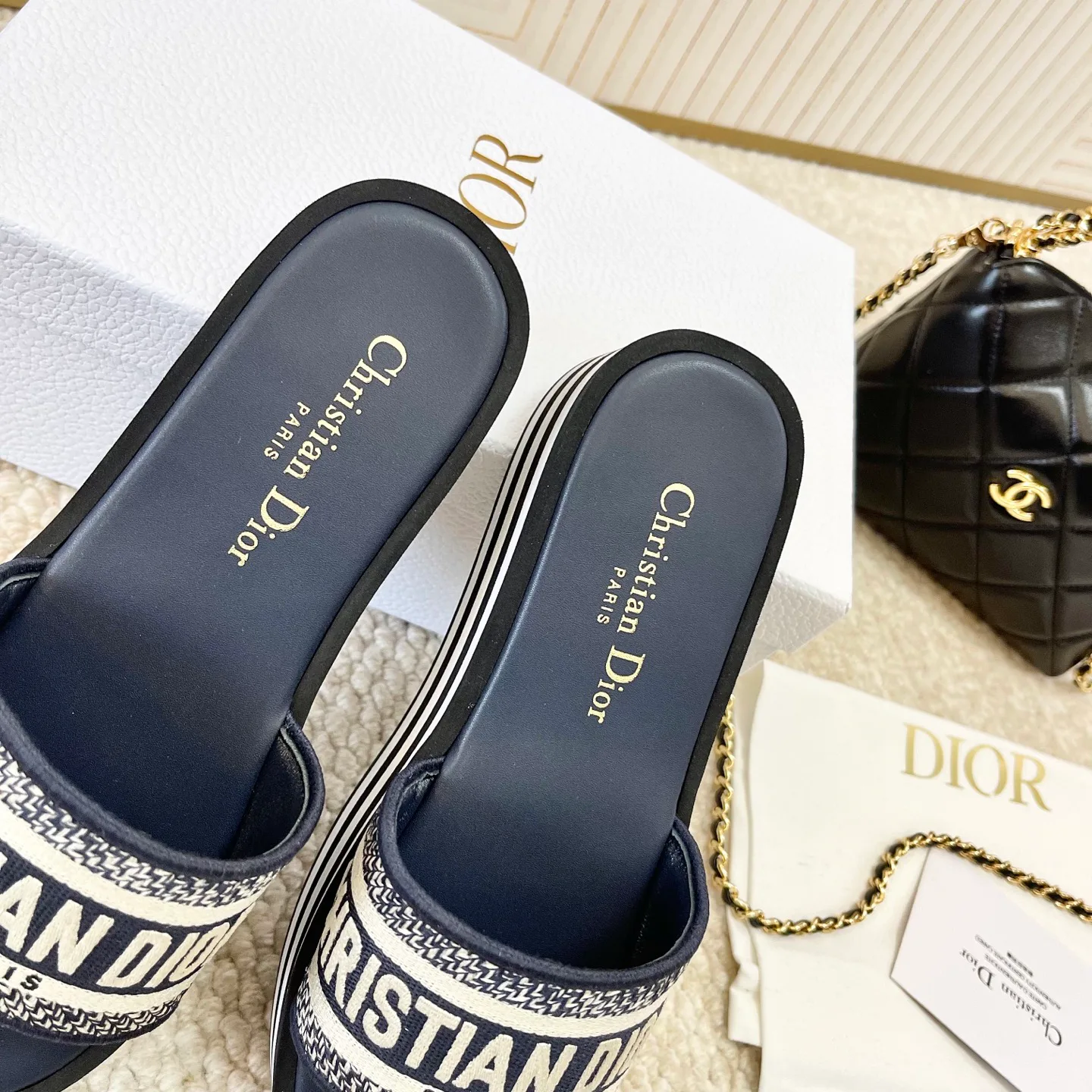 Шлепанцы Женские Christian Dior 14021