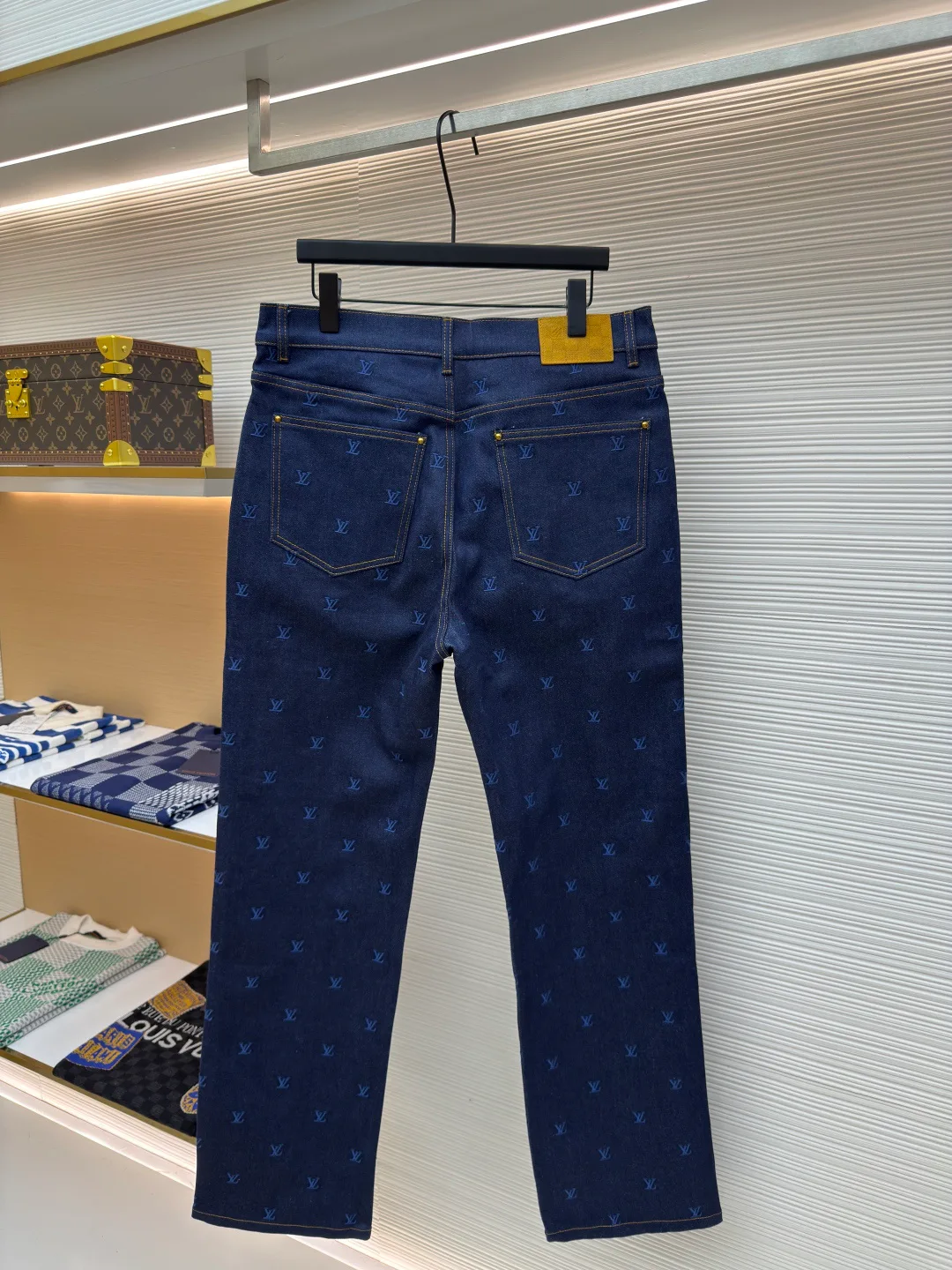 Джинсы Мужские Louis Vuitton 7018636