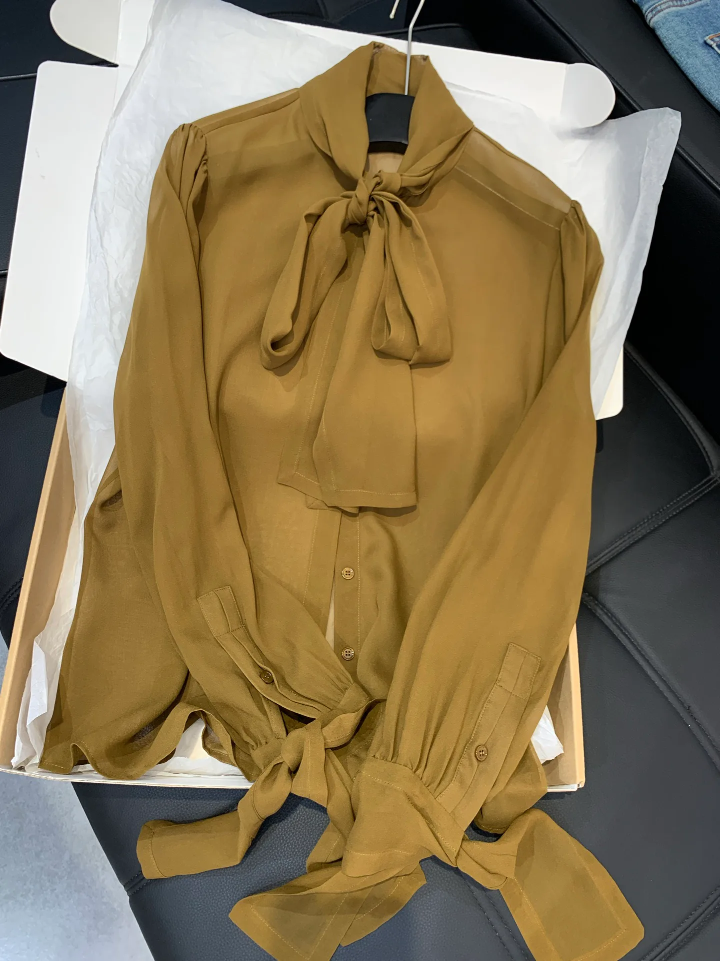 Рубашки Женские Saint Laurent 17998933