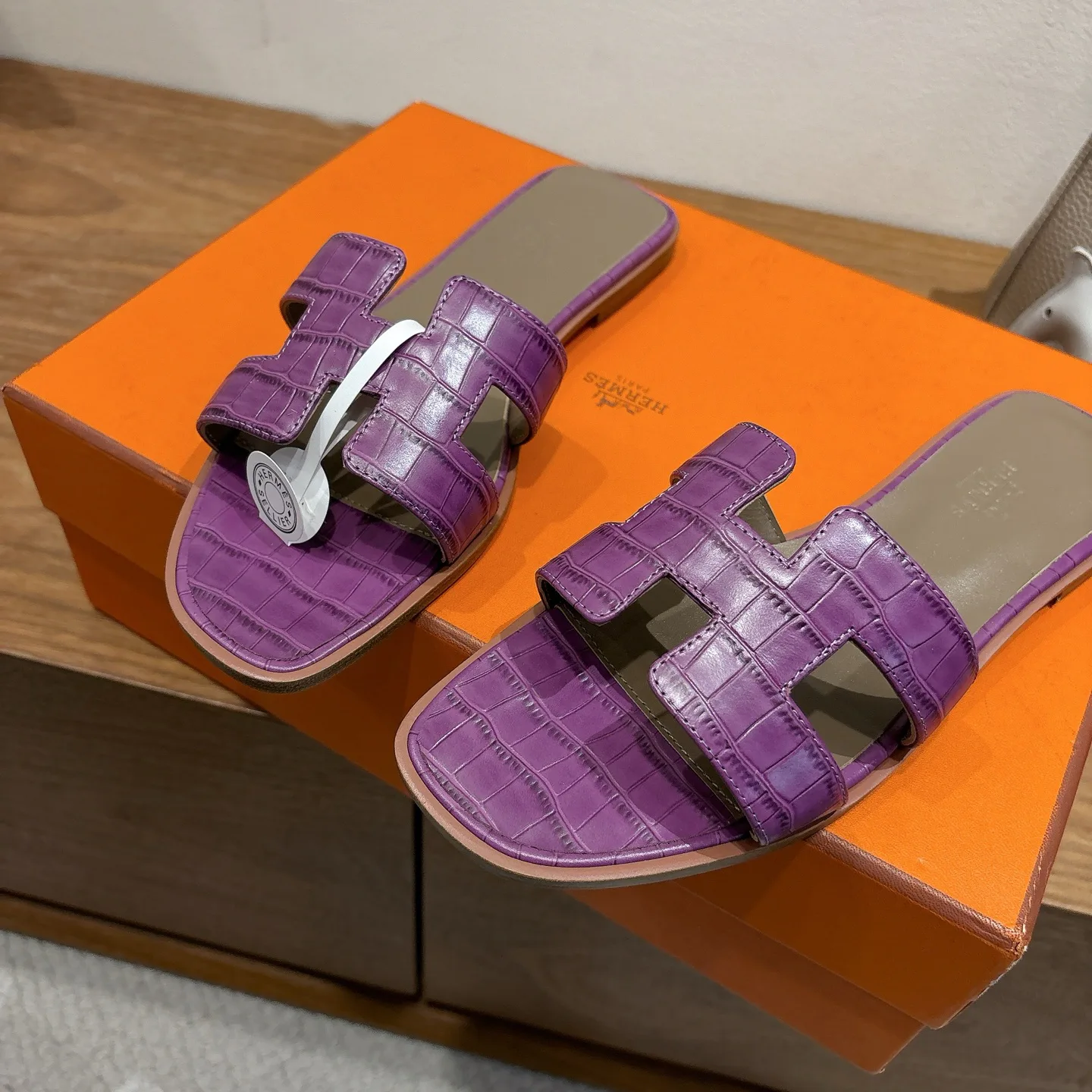 Шлепанцы Женские Hermes 873855