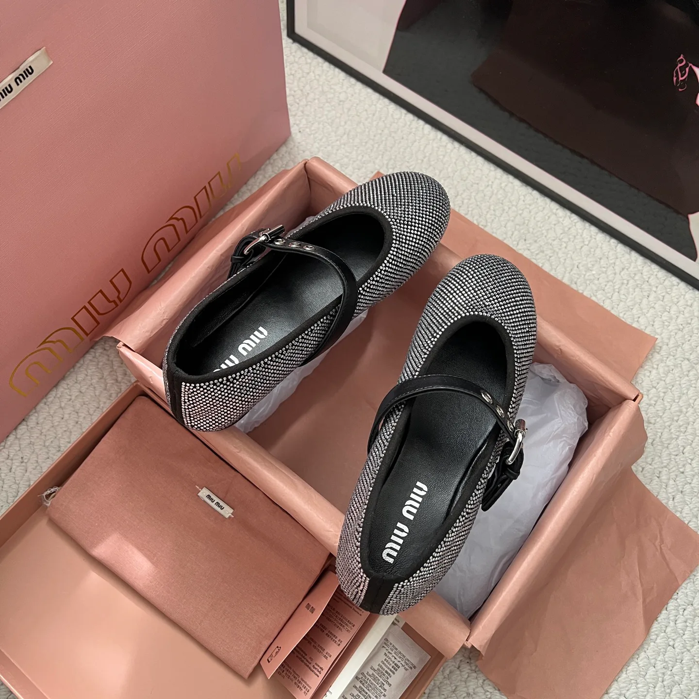 Балетки Женские Miu Miu 11543823