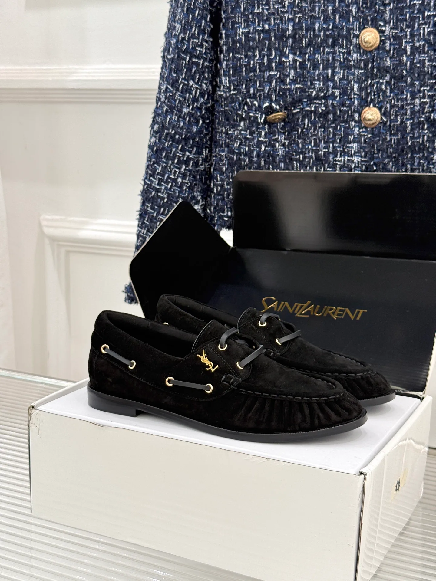 Лоферы И Мокасины Женские Saint Laurent 18142752