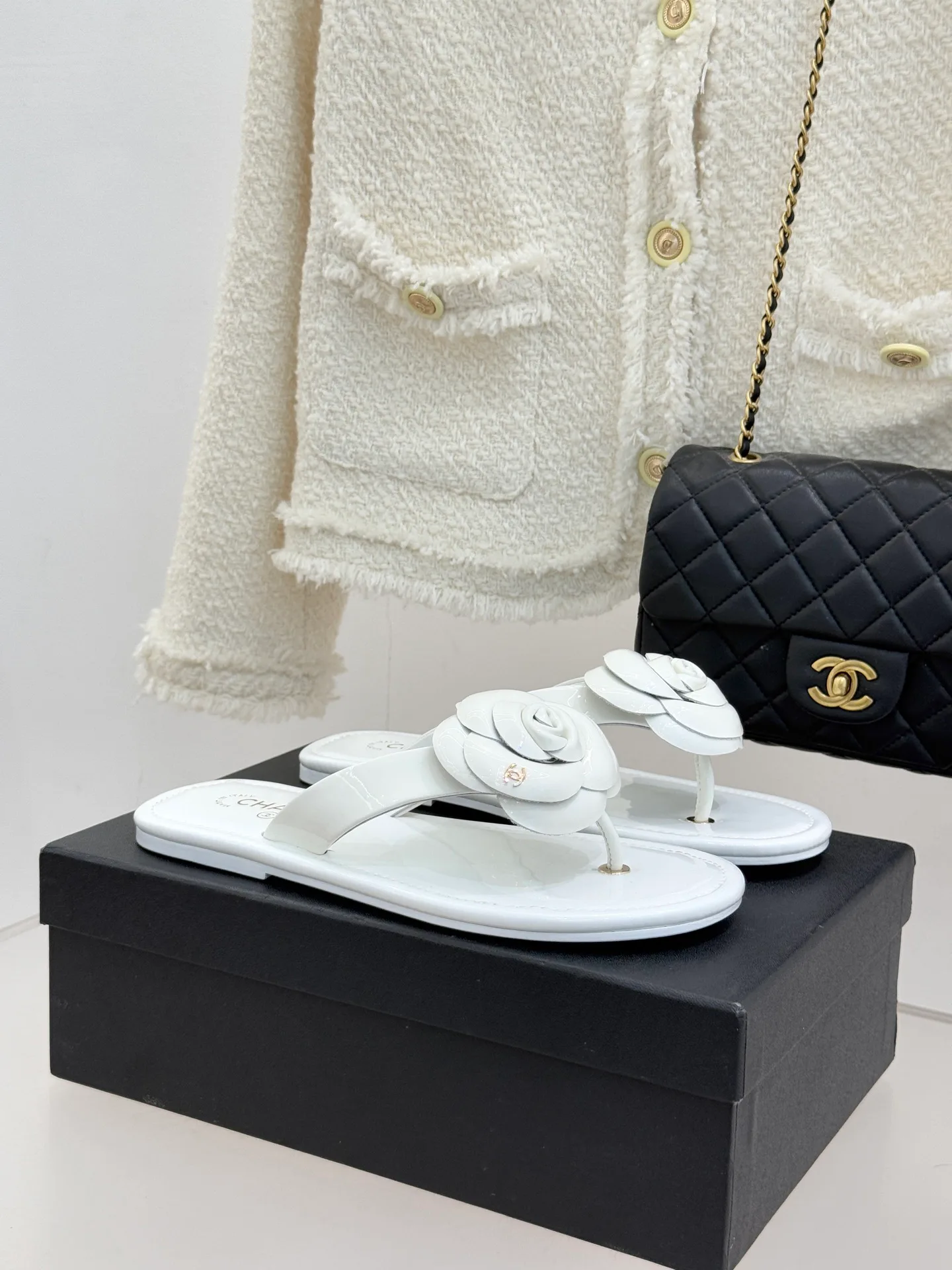 Шлепанцы Женские Chanel 355846