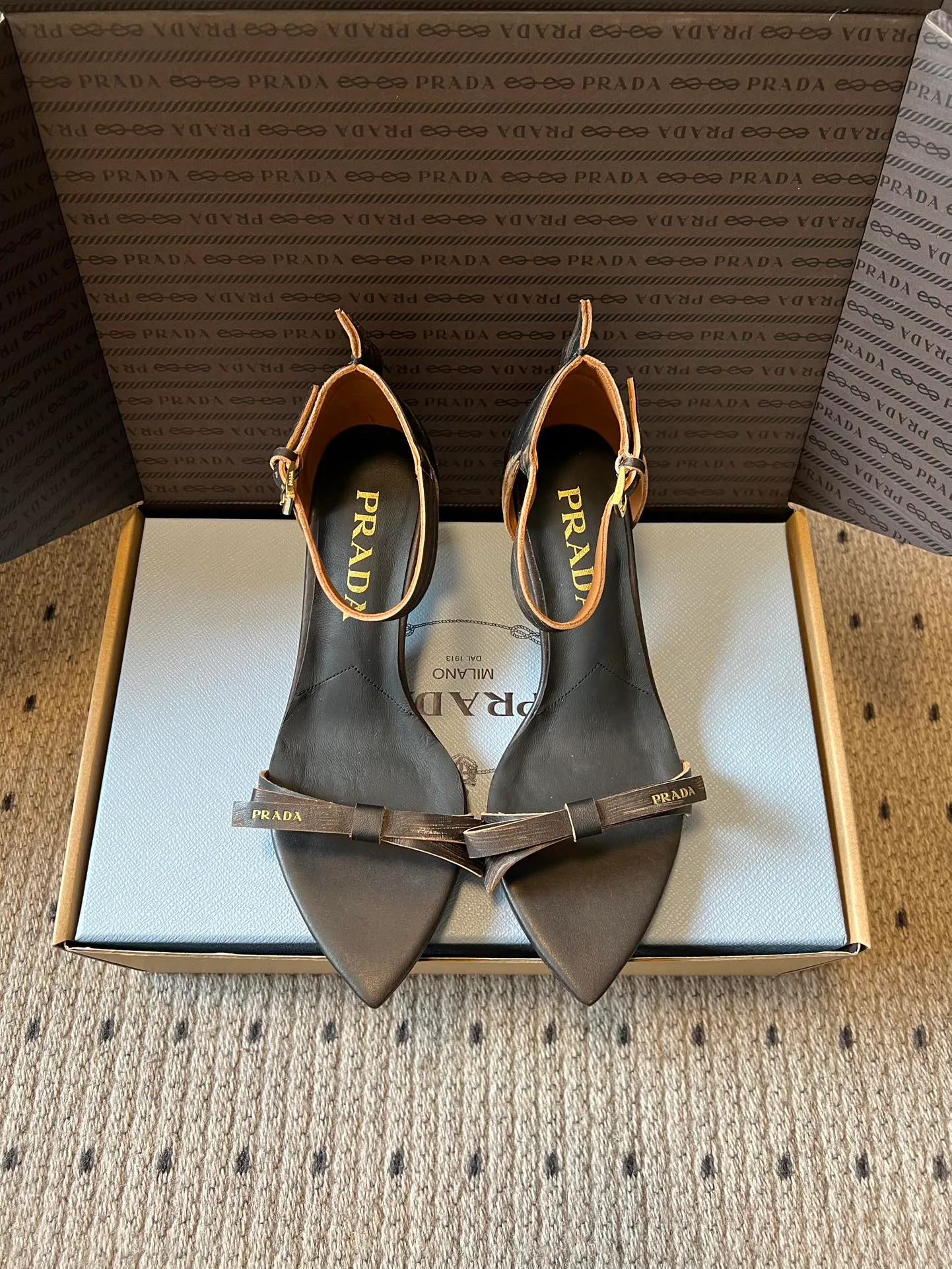 Босоножки Женские Prada 3902738