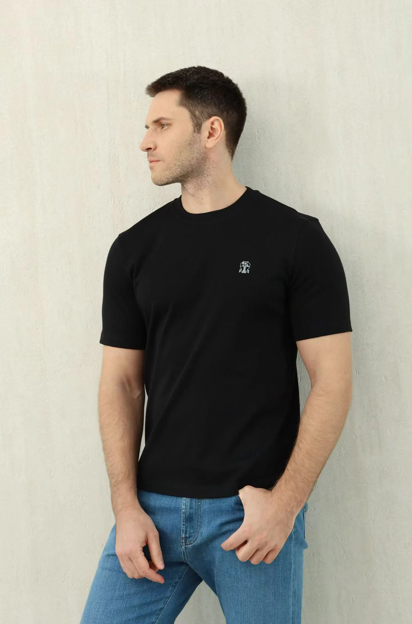 Футболки Мужские Brunello Cucinelli 10650981