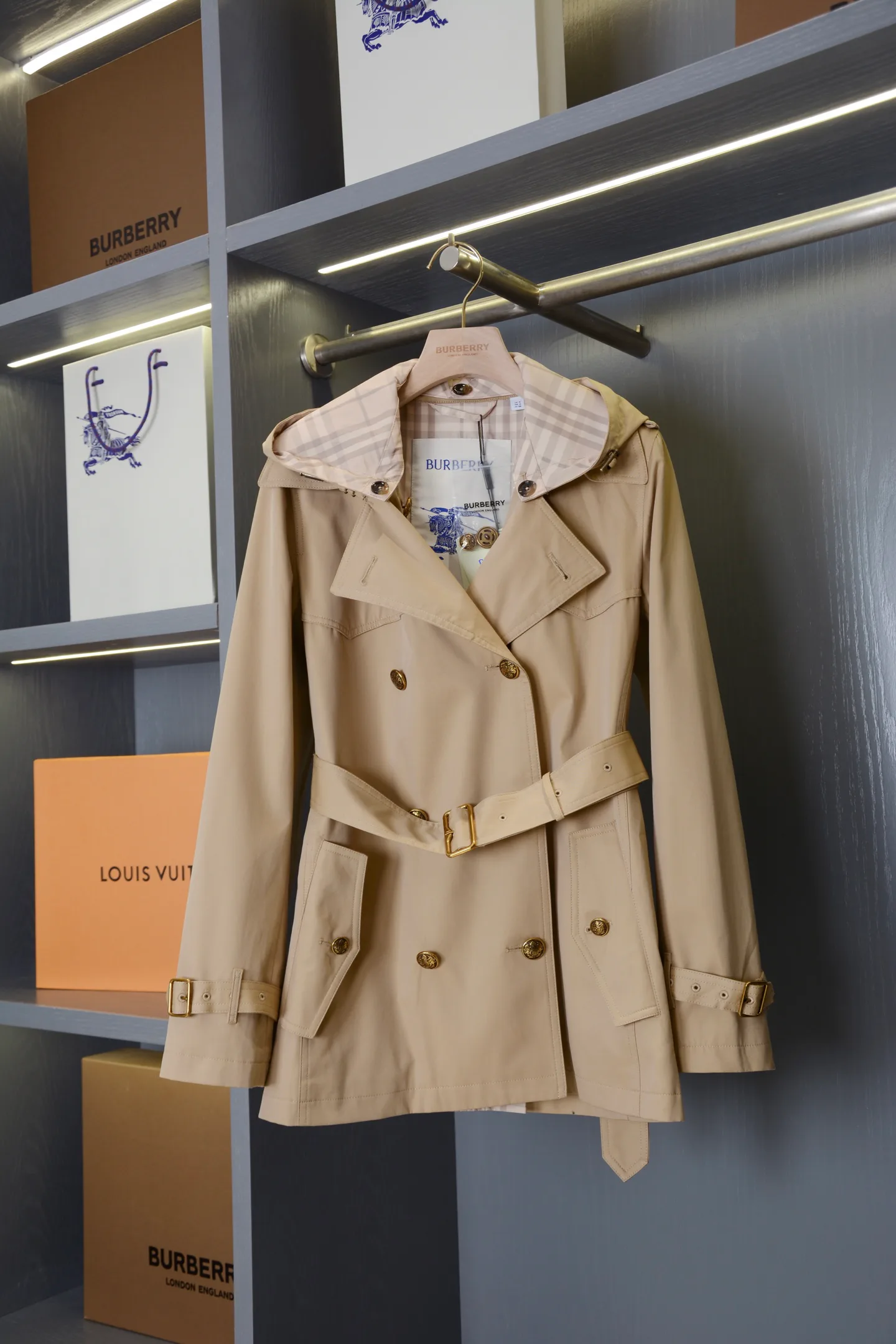 Тренчи Женские Burberry 18728894