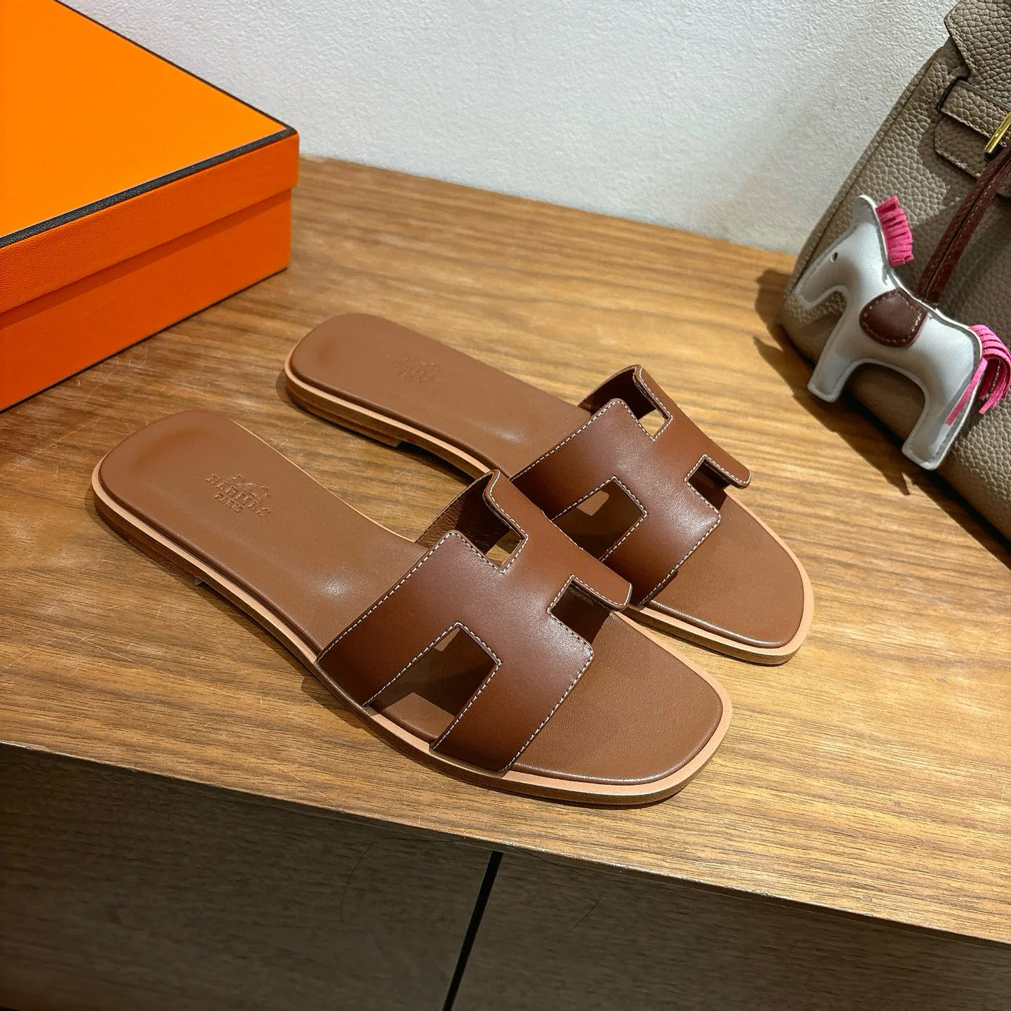 Шлепанцы Женские Hermes 396971