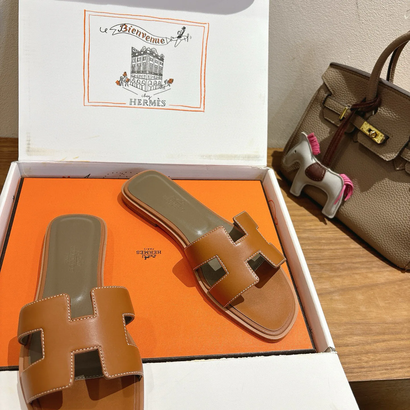 Шлепанцы Женские Hermes 396960