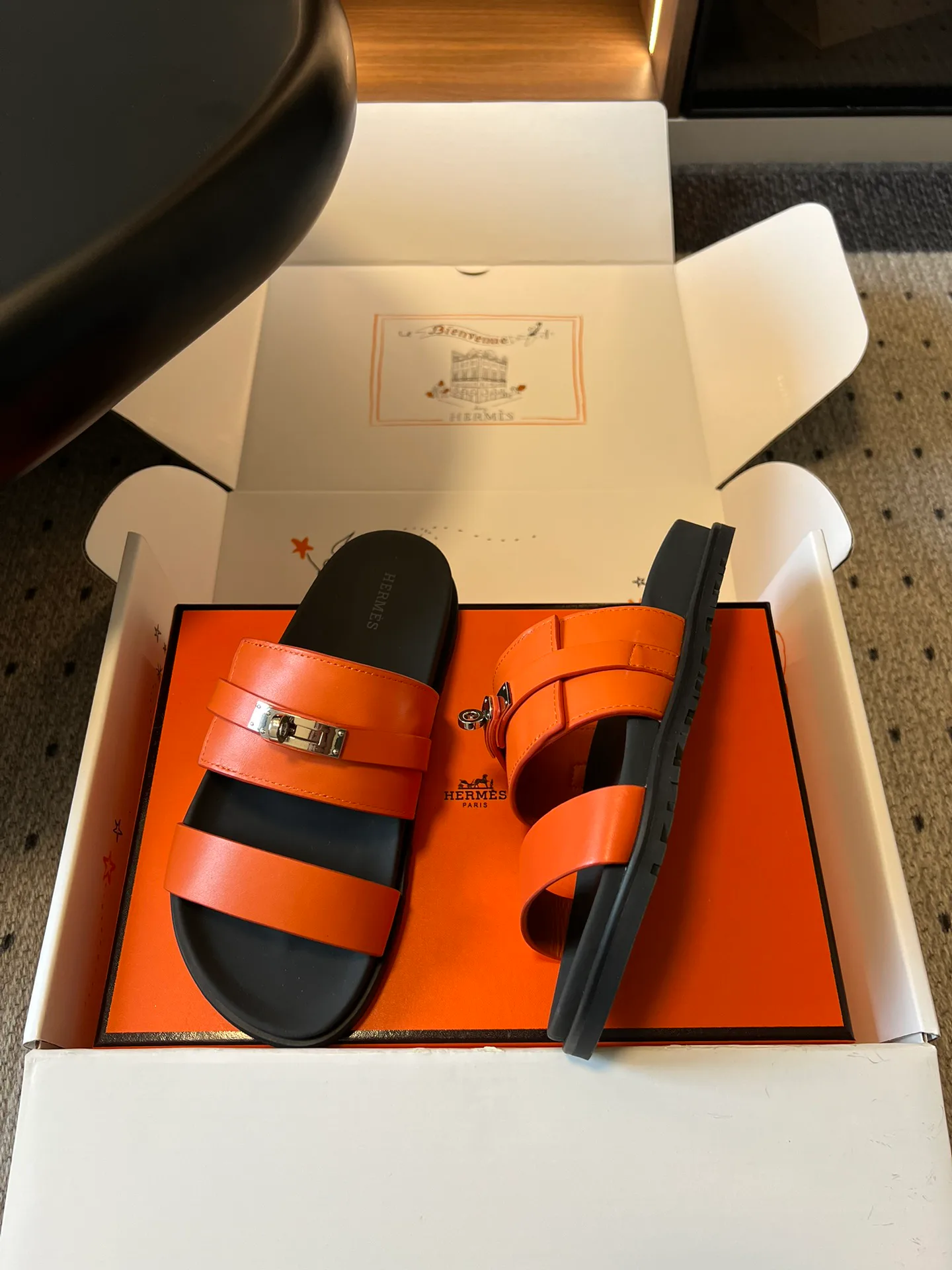 Шлепанцы Женские Hermes 12257248