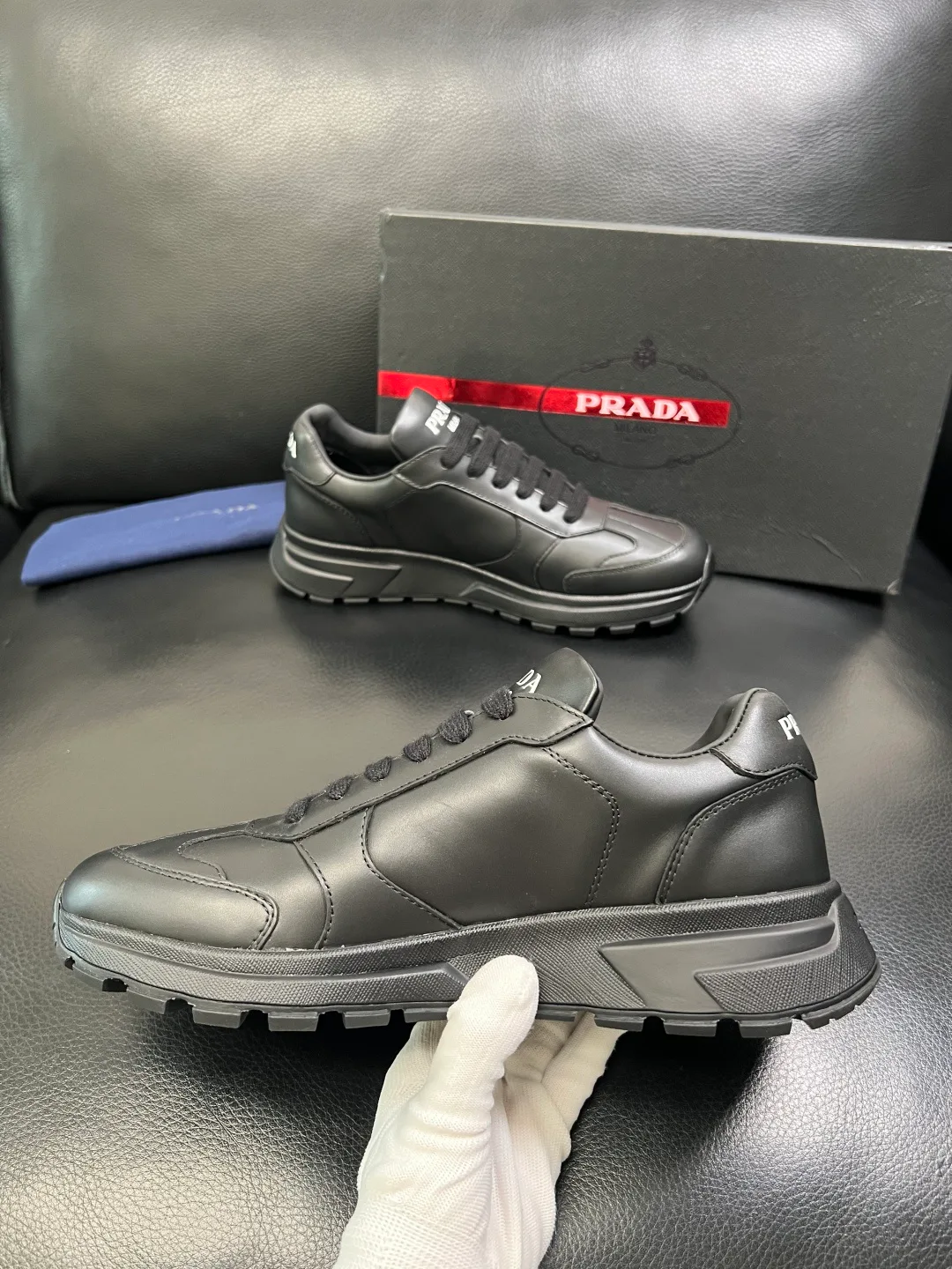 Кроссовки Женские Prada 471673