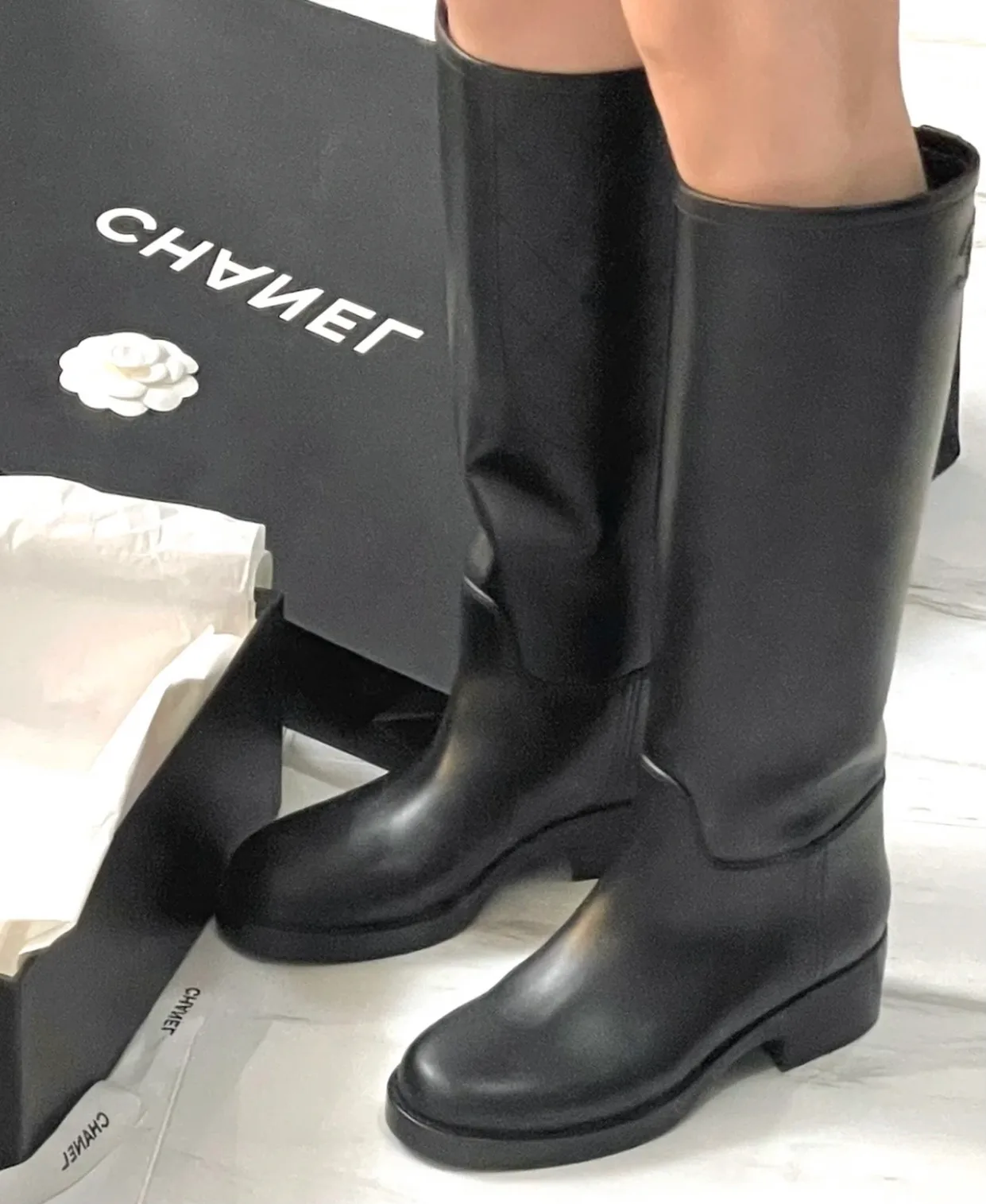 Сапоги Женские Chanel 18347561