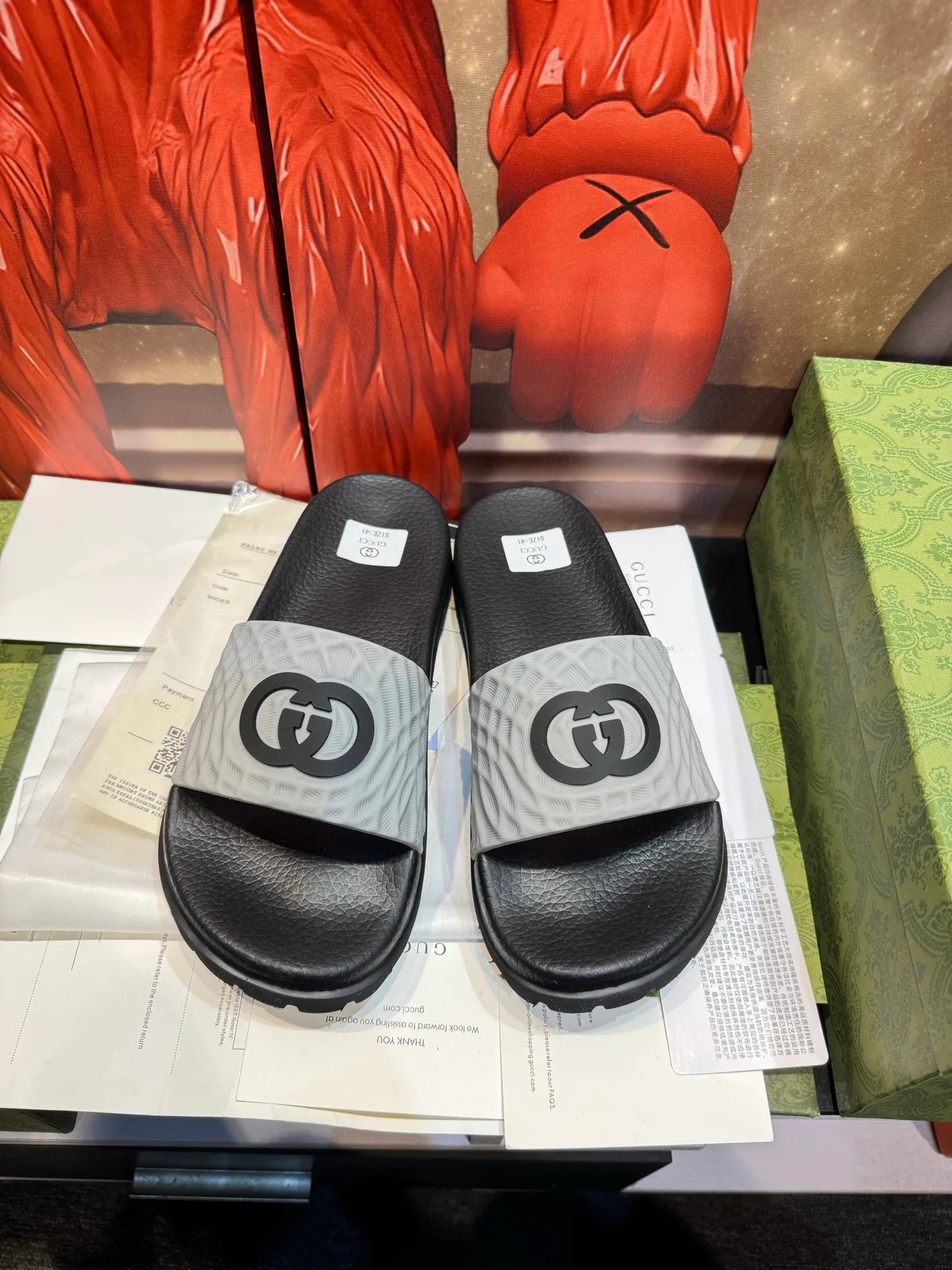 Шлепанцы Женские Gucci 10199417