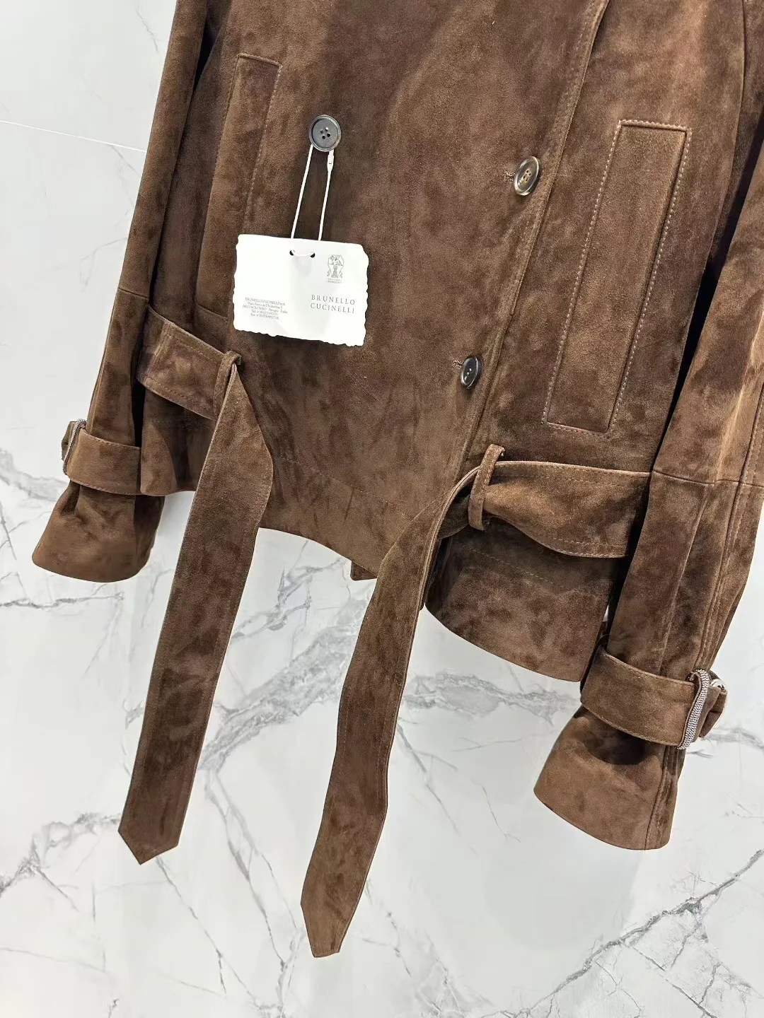 Кожаные Куртки И Дублёнки Женские Brunello Cucinelli 13683063