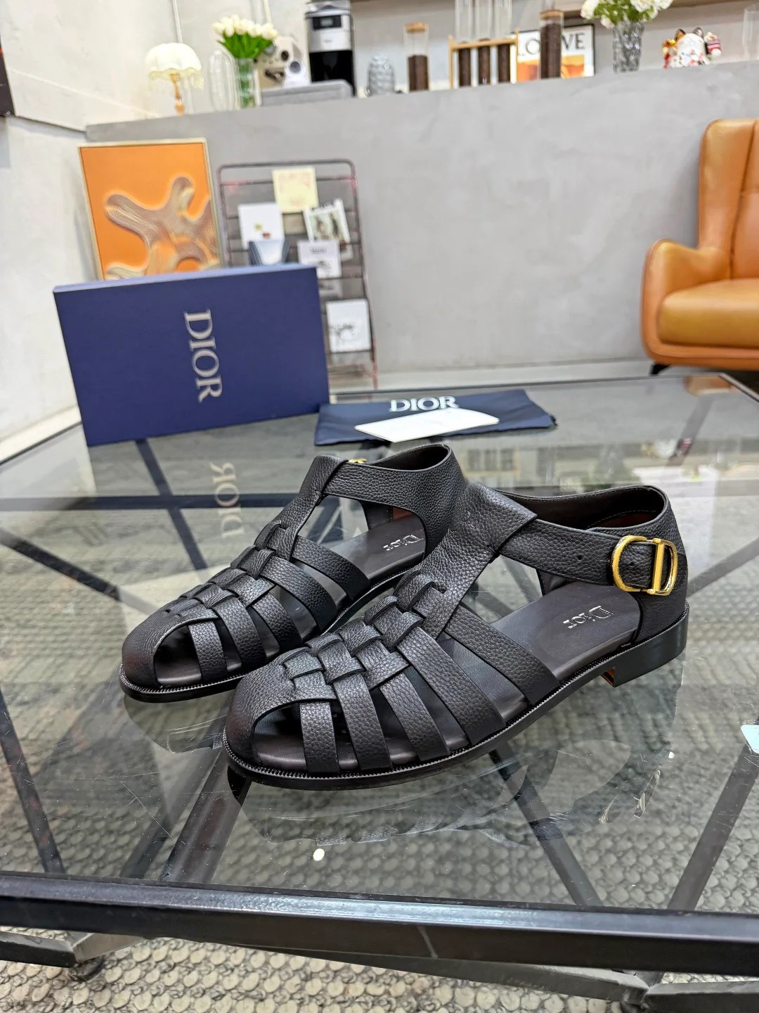 Сандалии Мужские Christian Dior 17951128