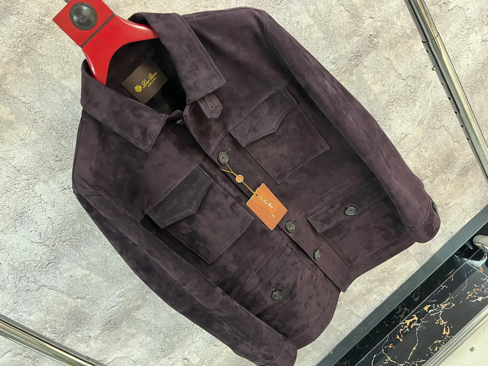 Кожаные Куртки И Дублёнки Мужские Loro Piana 1752356