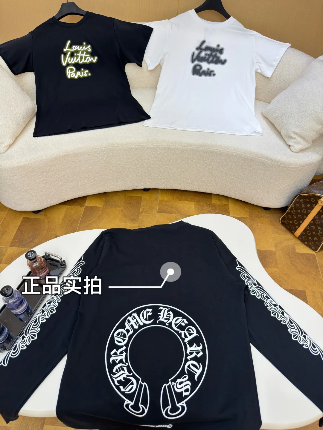 Лонгсливы Мужские Chrome Hearts 11399352