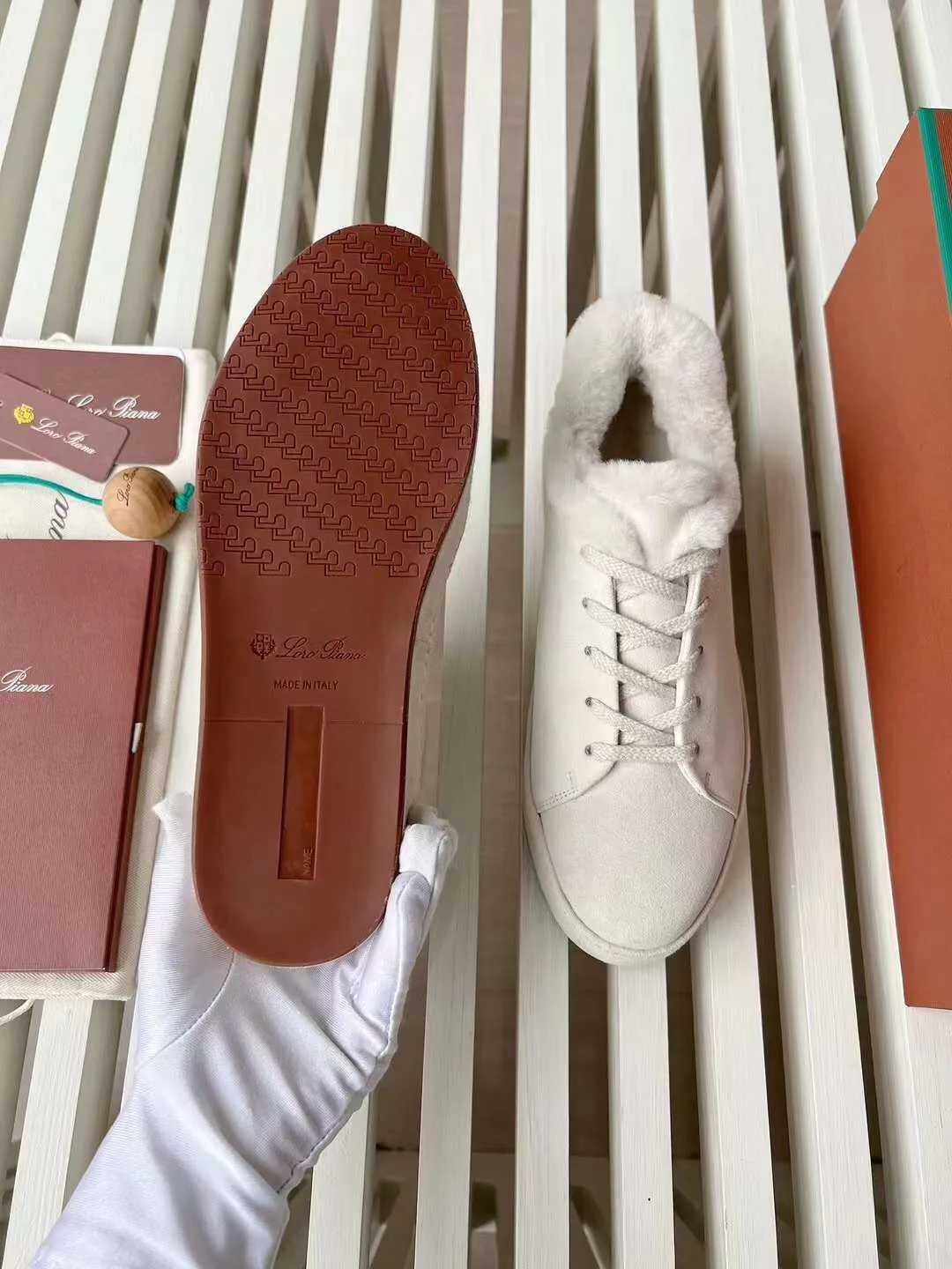 Кеды Женские Loro Piana 2154898