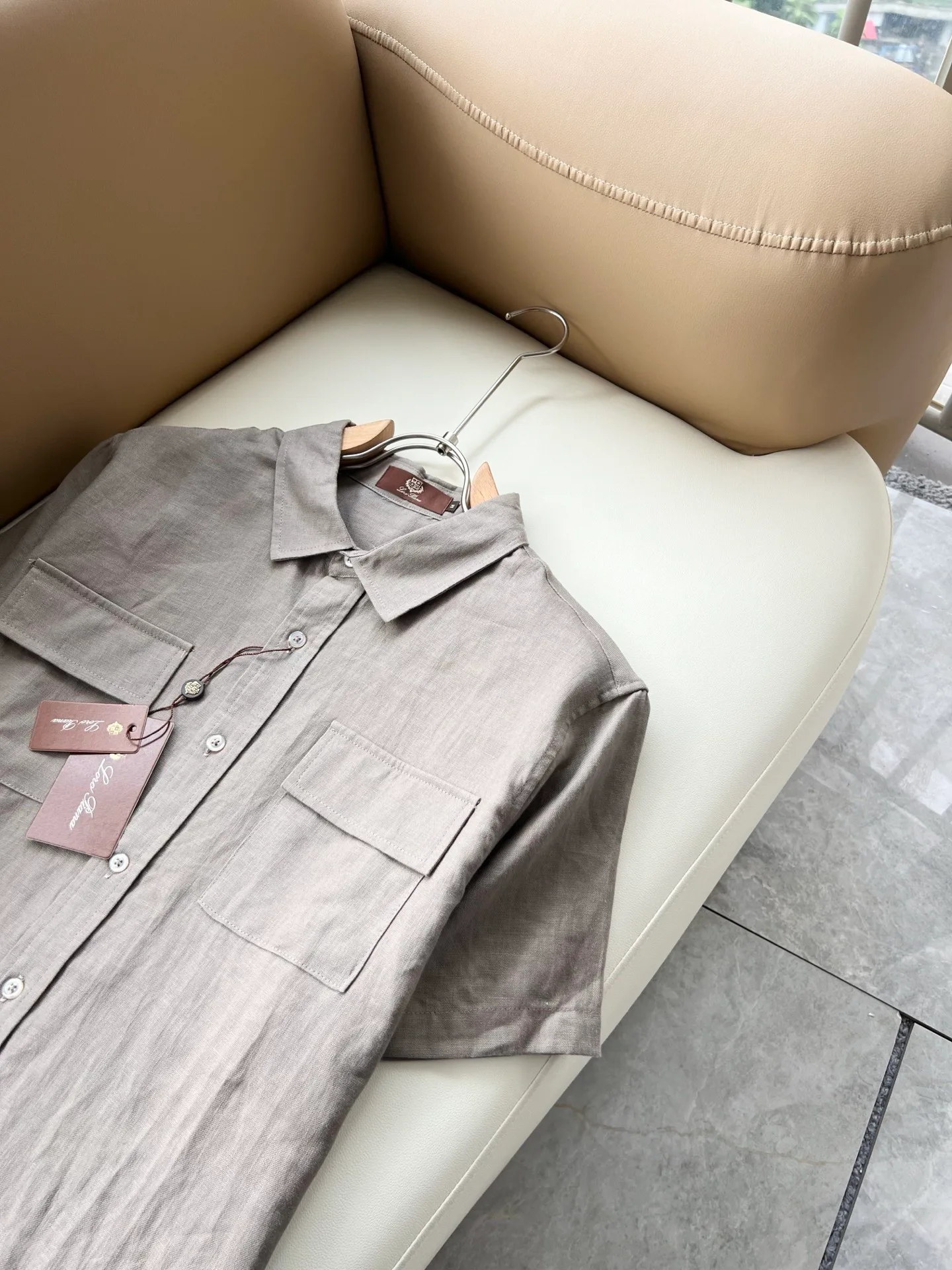 Рубашки Мужские Loro Piana 18798967