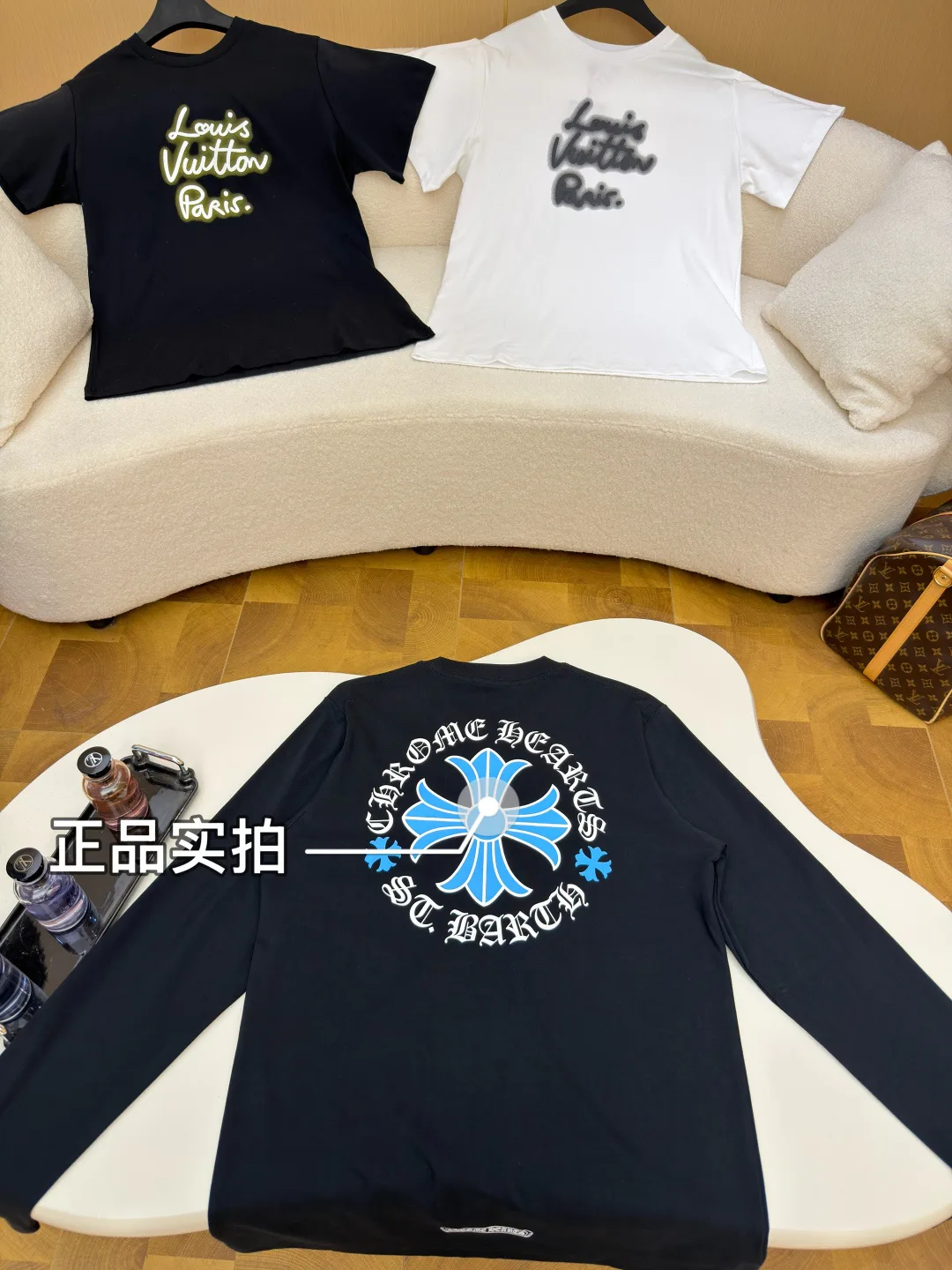 Лонгсливы Мужские Chrome Hearts 11399356