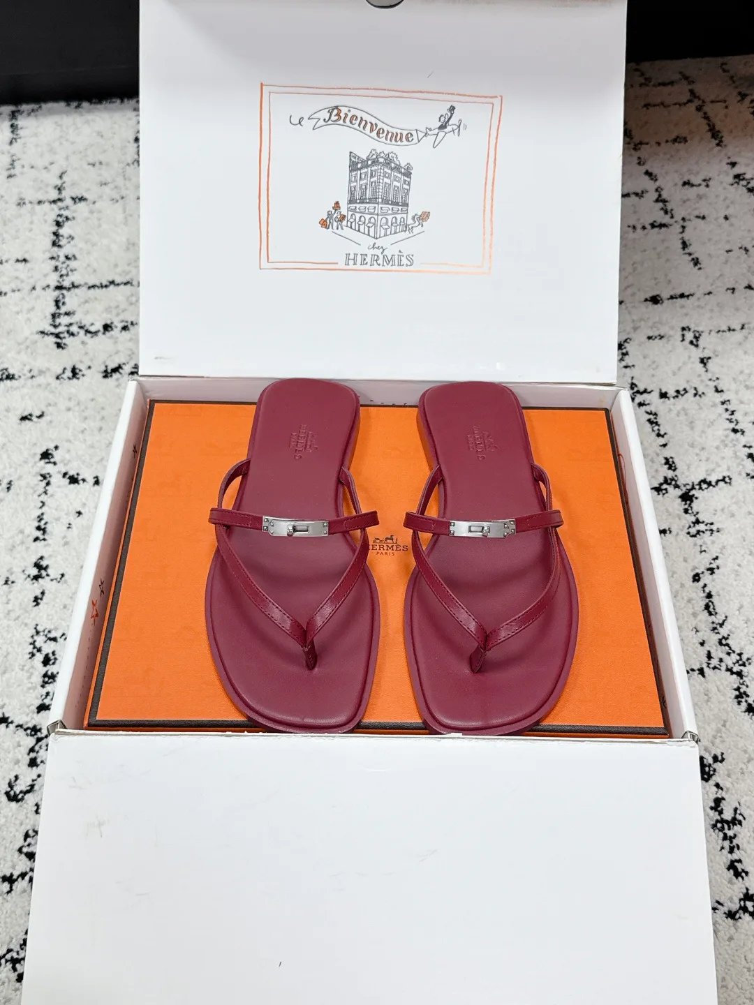 Шлепанцы Женские Hermes 11237984