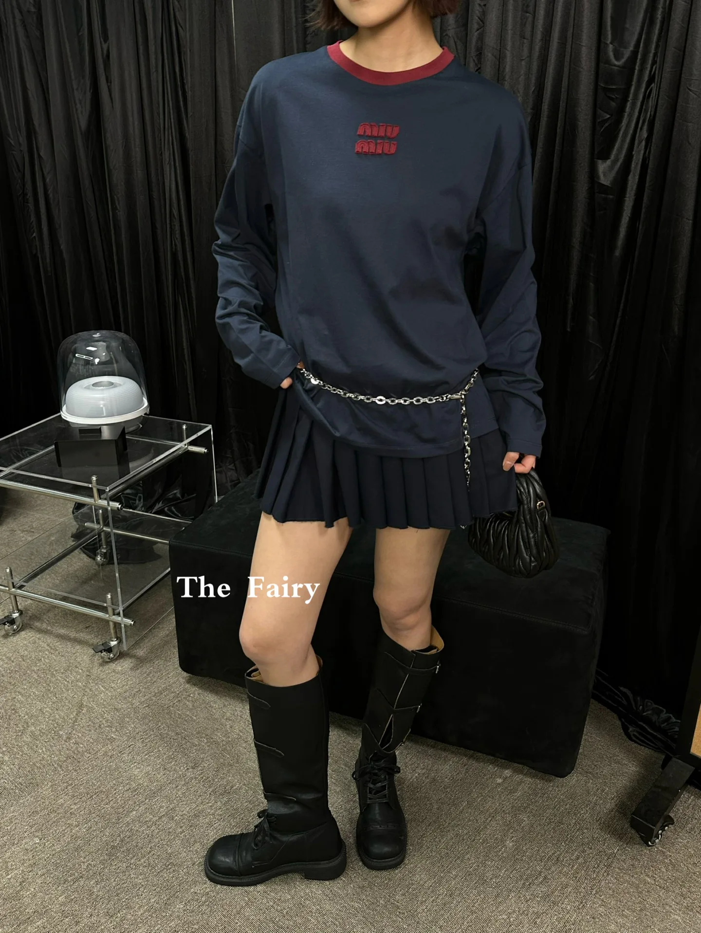 Лонгсливы Женские Miu Miu 6125359