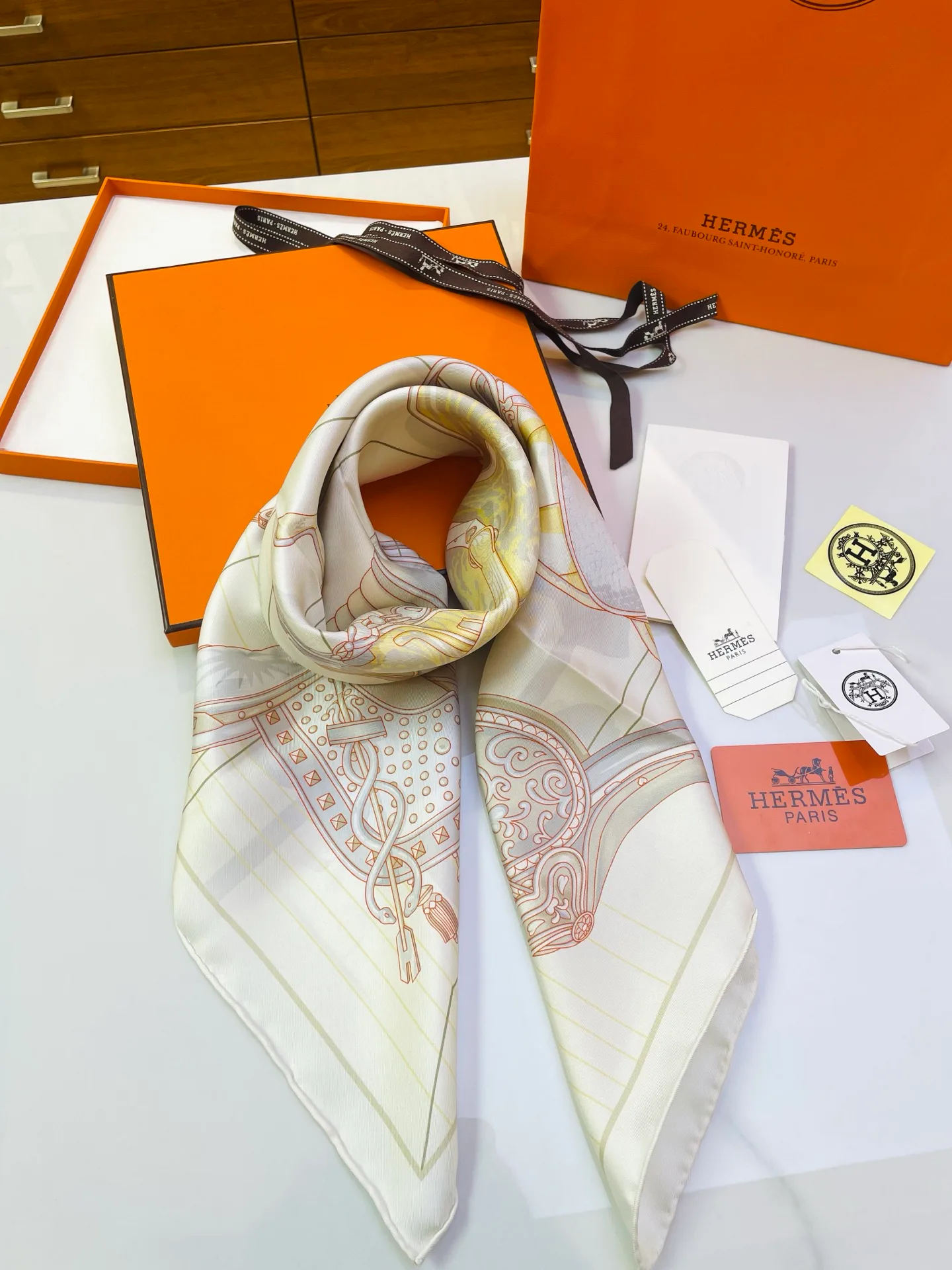 Шарфы Hermes 2643444