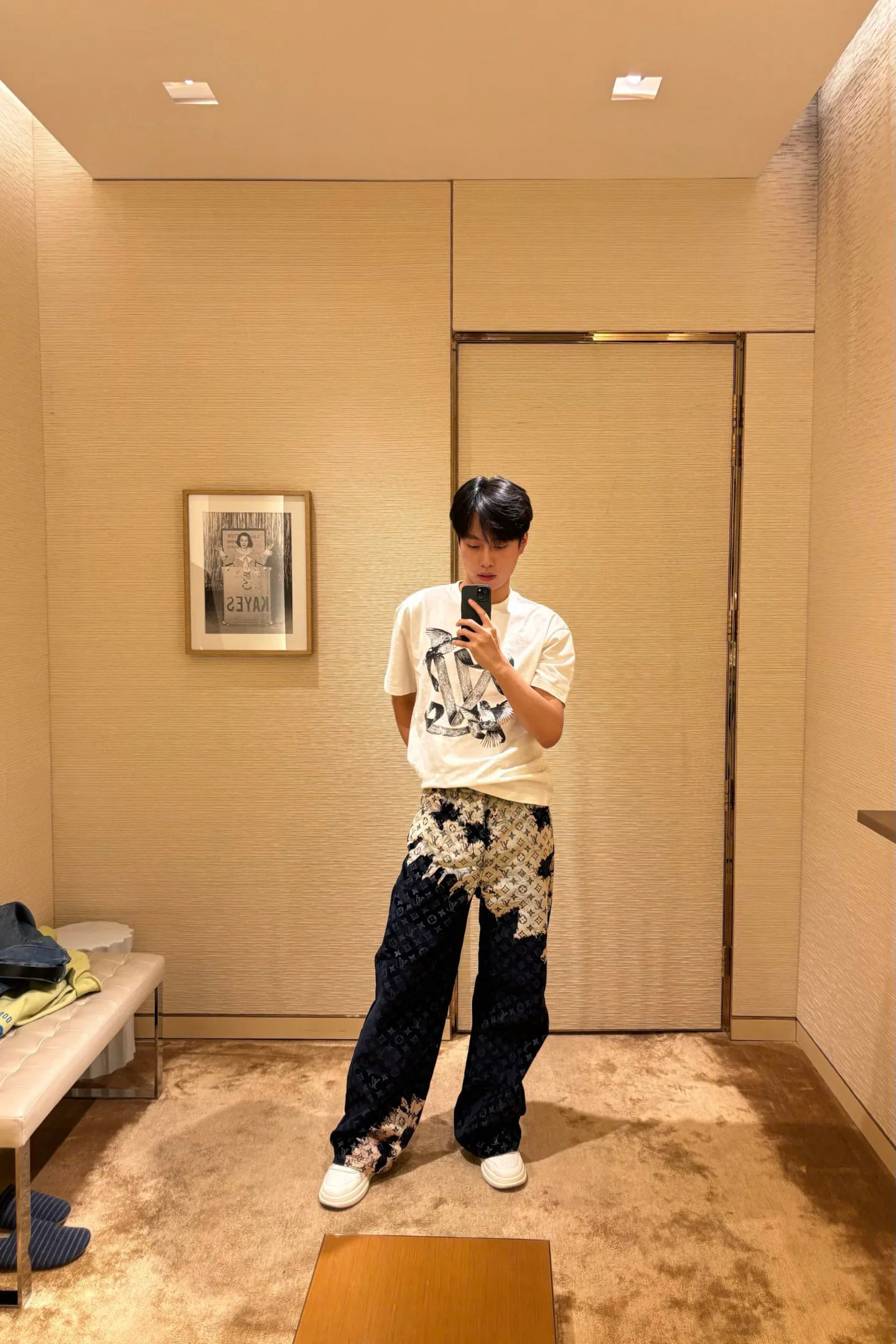 Джинсы Мужские Louis Vuitton 452522