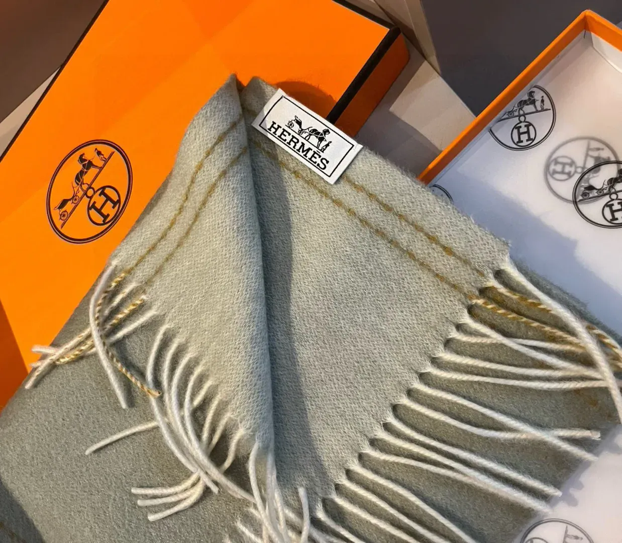 Шарфы Hermes 1813427