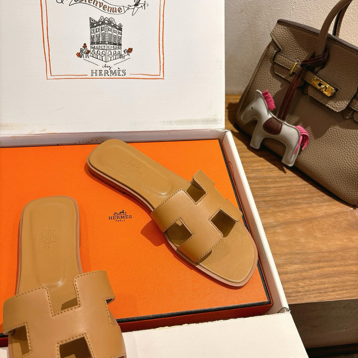 Шлепанцы Женские Hermes 396970